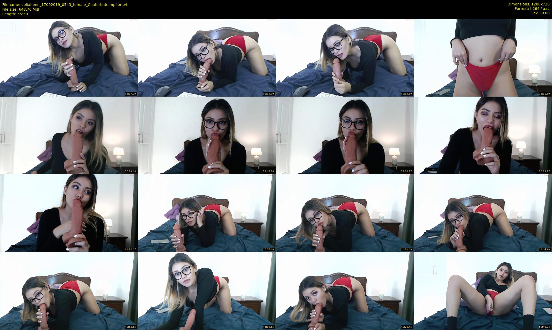 celiahenn — 56 minute Chaturbate female cam show recording, 720p, Sep 17, 2019