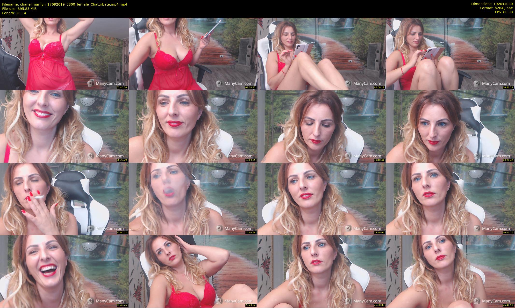 chanellmarilyn — 29 minute Chaturbate female cam show recording, 1080p, Sep 17, 2019
