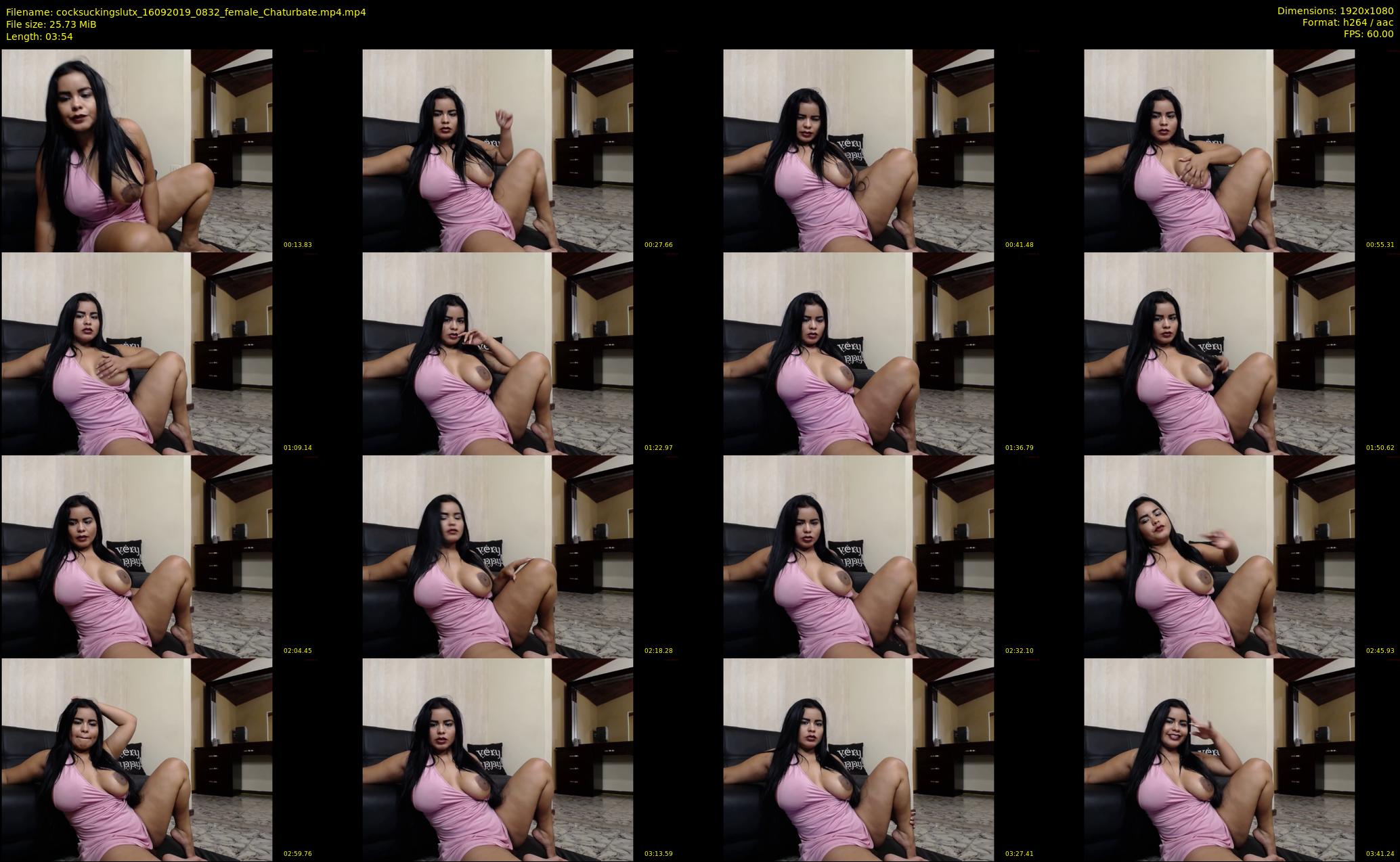 cocksuckingslutx — 4 minute Chaturbate female cam show recording, 1080p, Sep 16, 2019
