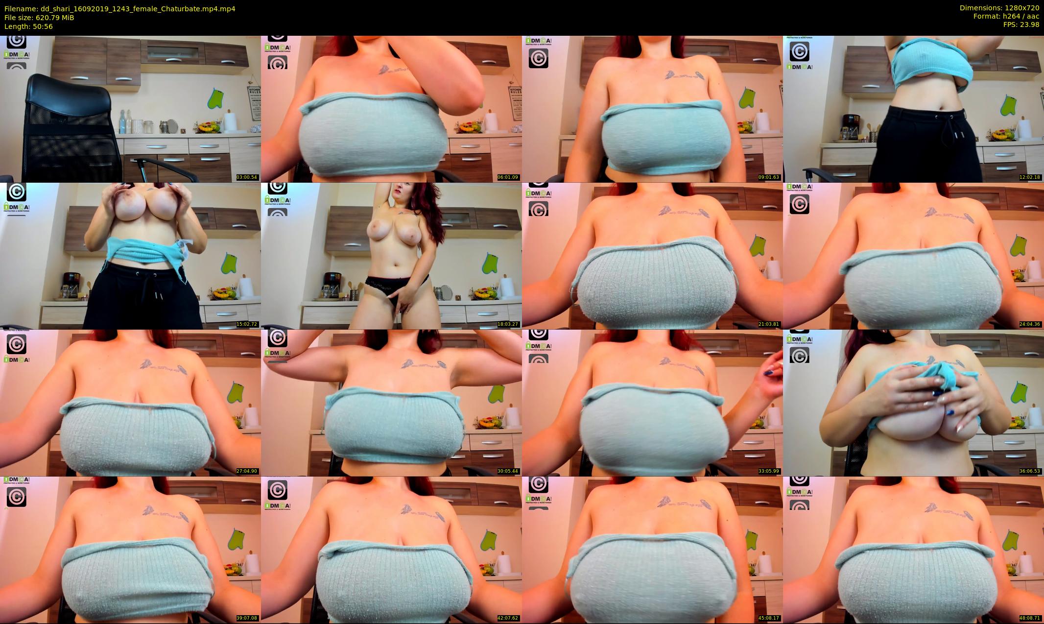 dd_shari — 51 minute Chaturbate female cam show recording, 720p, Sep 16, 2019