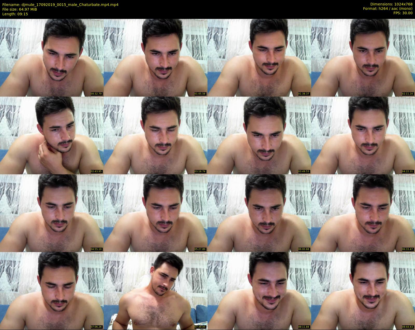 djmute — 10 minute Chaturbate male cam show recording, 720p, Sep 17, 2019