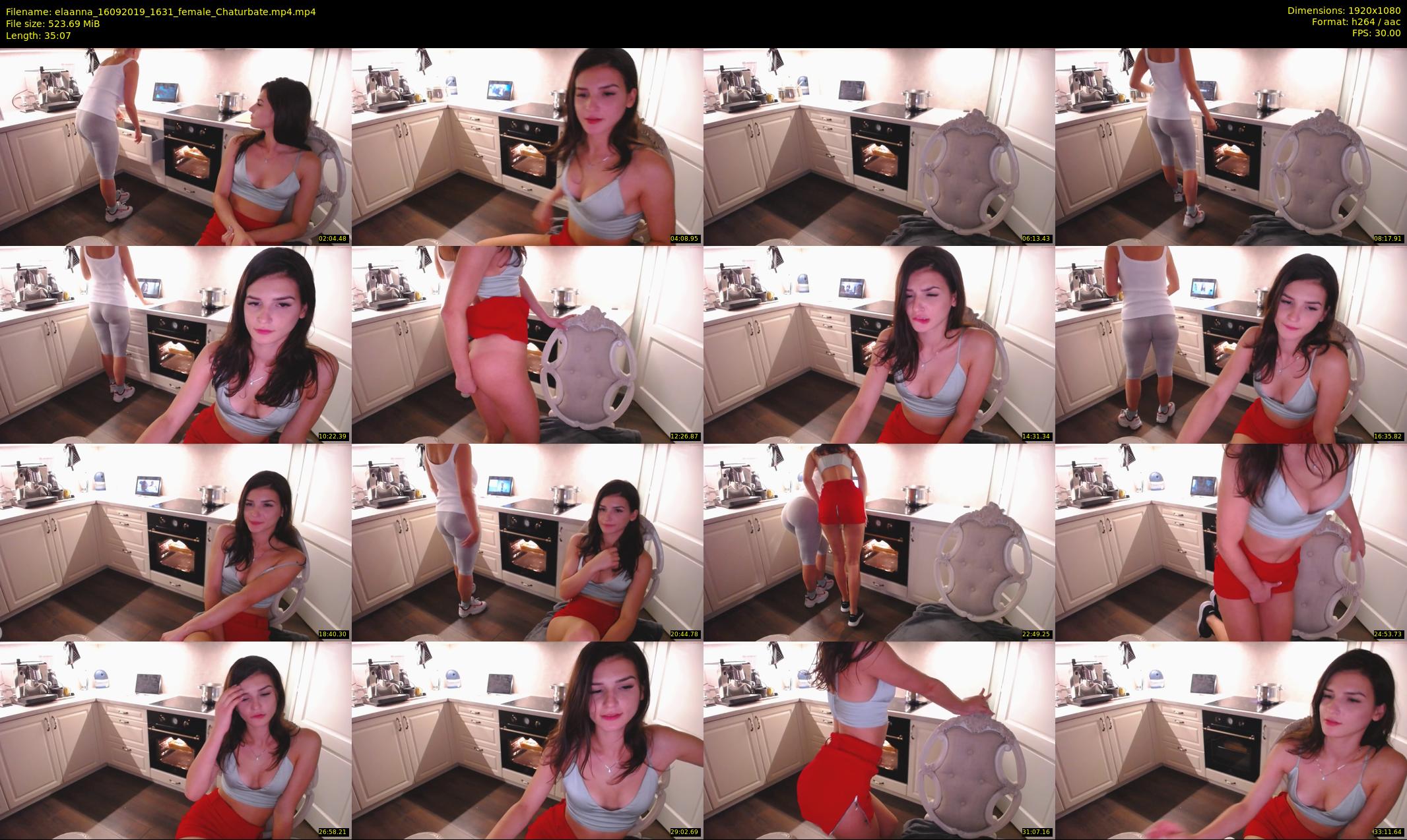 elaanna — 36 minute Chaturbate female cam show recording, 1080p, Sep 16, 2019