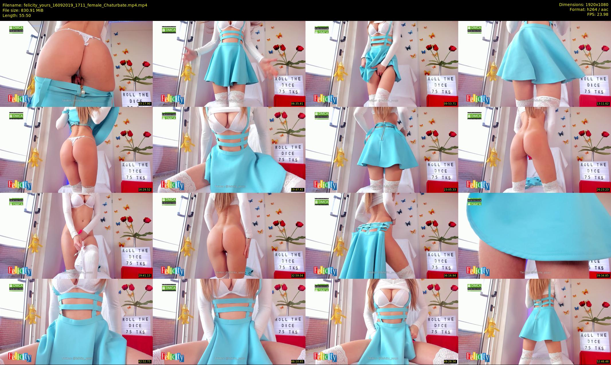 felicity_yours — 56 minute Chaturbate female cam show recording, 1080p, Sep 16, 2019