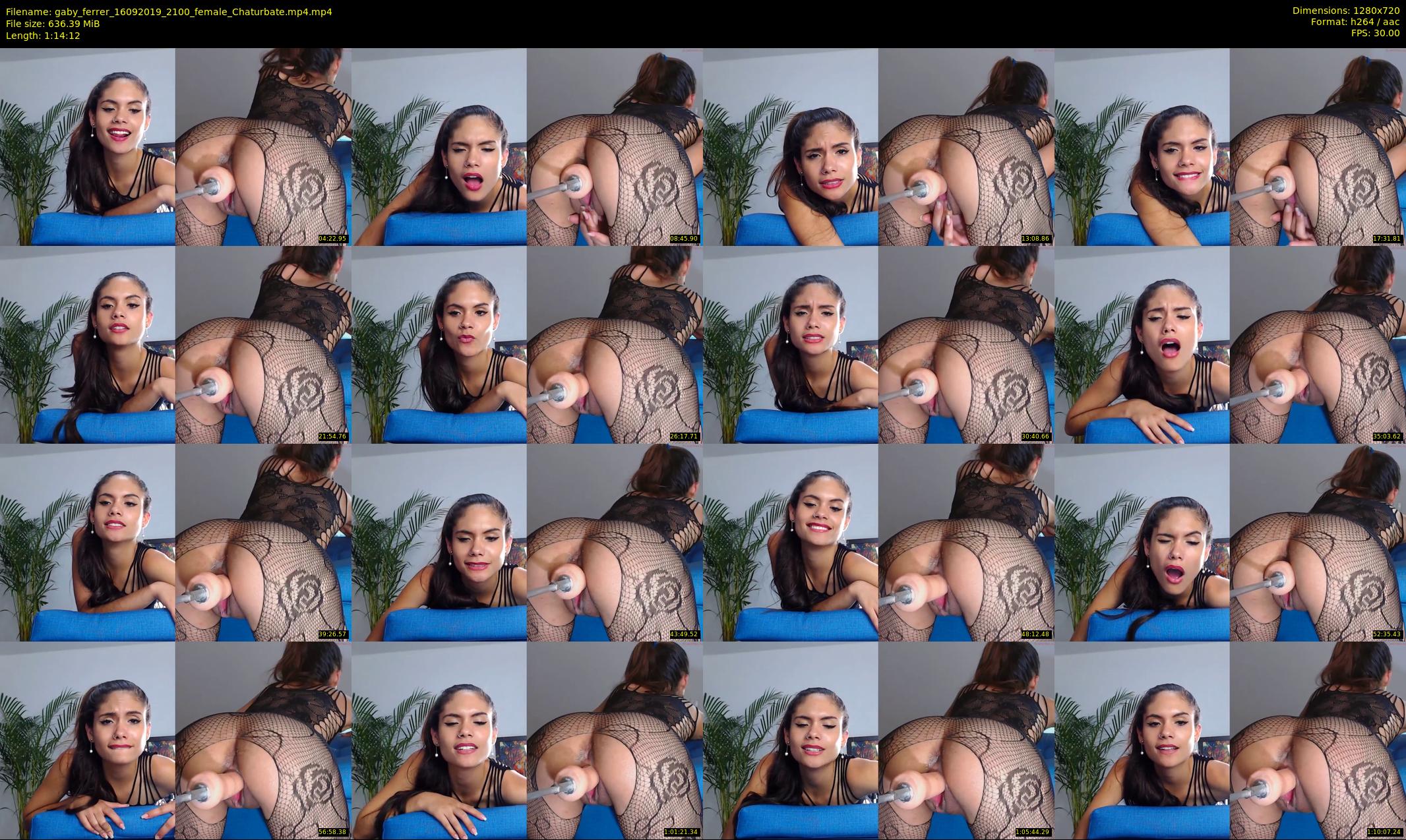 gaby_ferrer — 75 minute Chaturbate female cam show recording, 720p, Sep 16, 2019