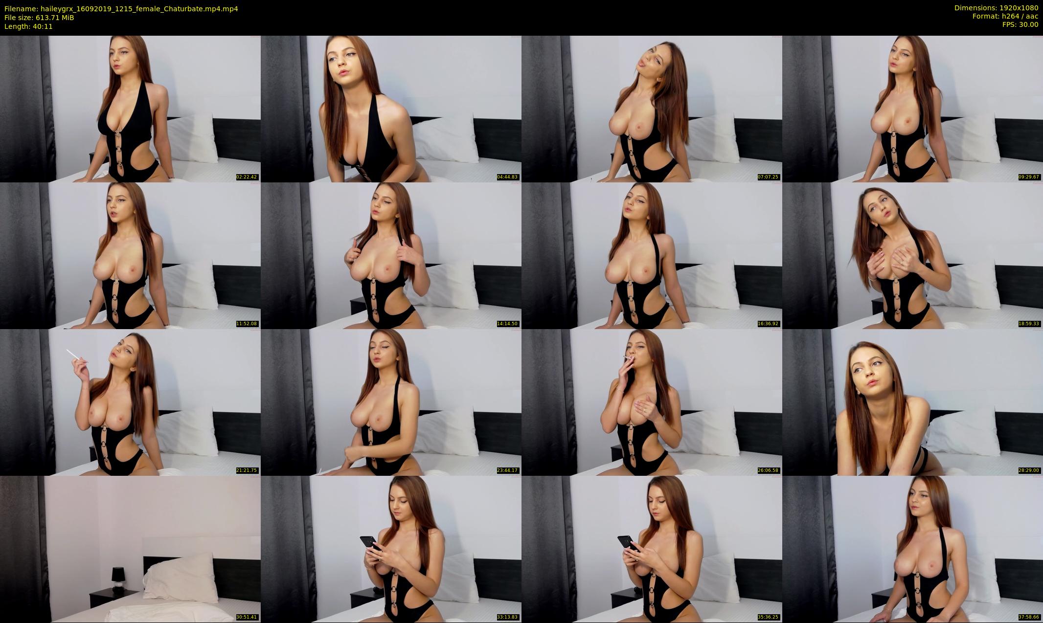 haileygrx — 41 minute Chaturbate female cam show recording, 1080p, Sep 16, 2019