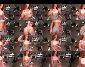 hannahjames710 — 15 minute Chaturbate female cam show recording, 4K, Sep 16, 2019