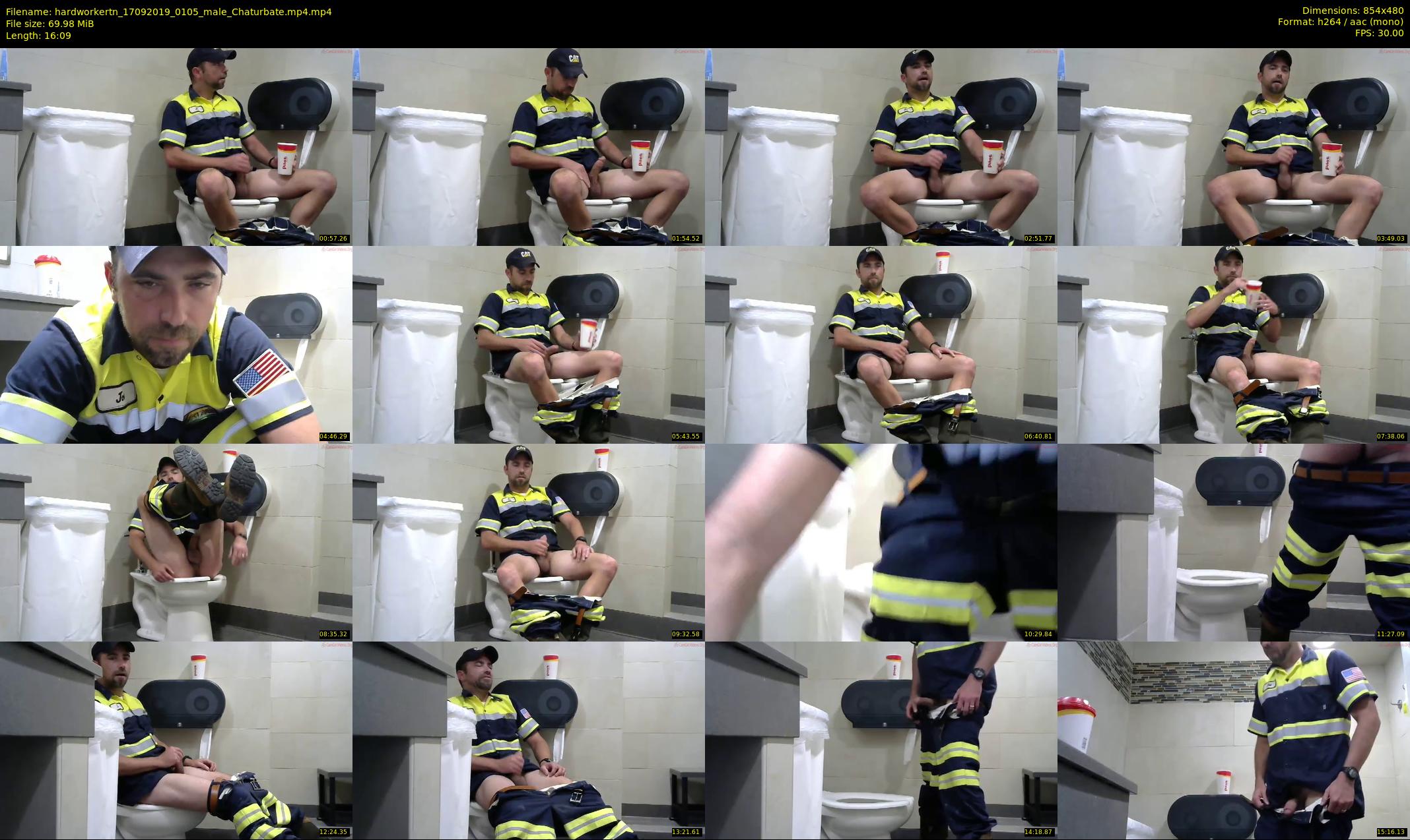 hardworkertn — 17 minute Chaturbate male cam show recording, 480p, Sep 17, 2019