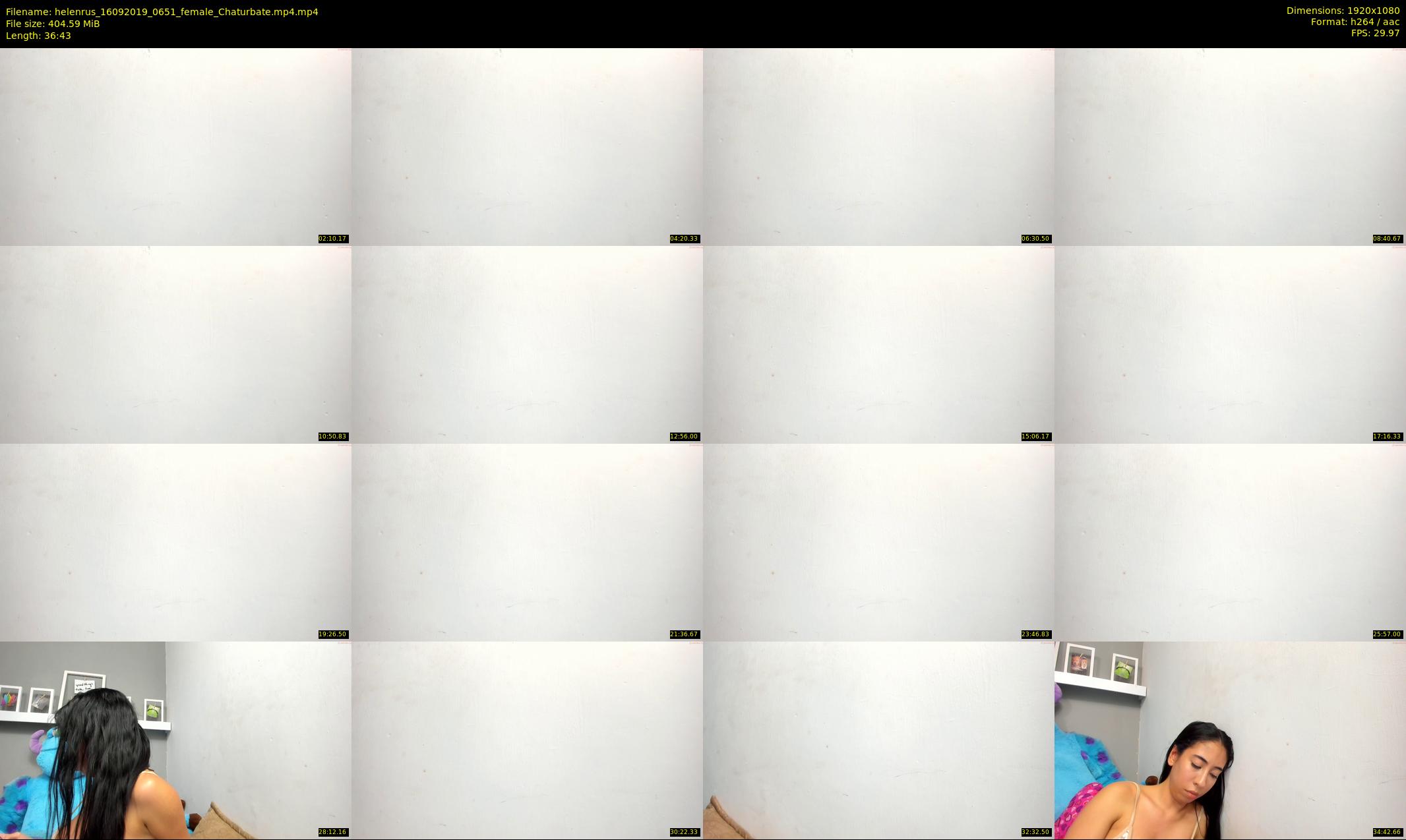 helenrus — 37 minute Chaturbate female cam show recording, 1080p, Sep 16, 2019