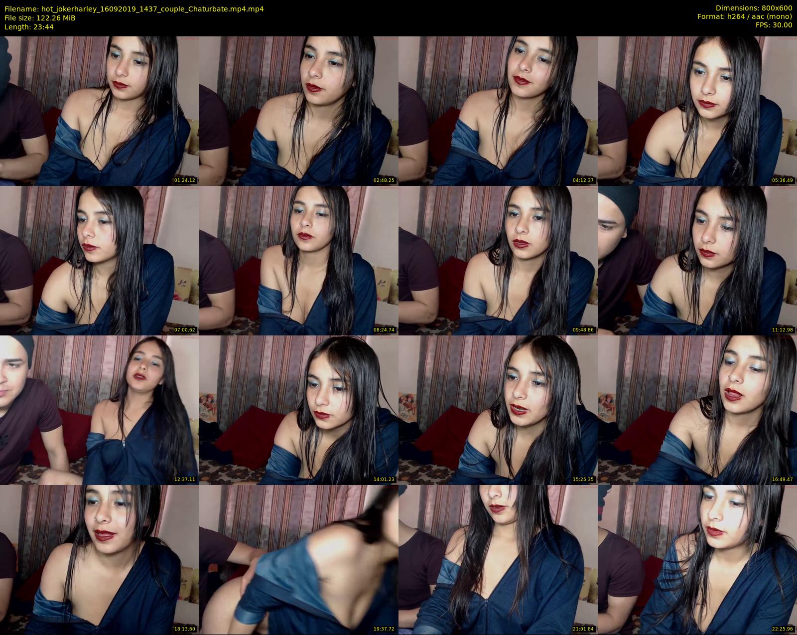 hot_jokerharley — 24 minute Chaturbate couple cam show recording, 480p, Sep 16, 2019