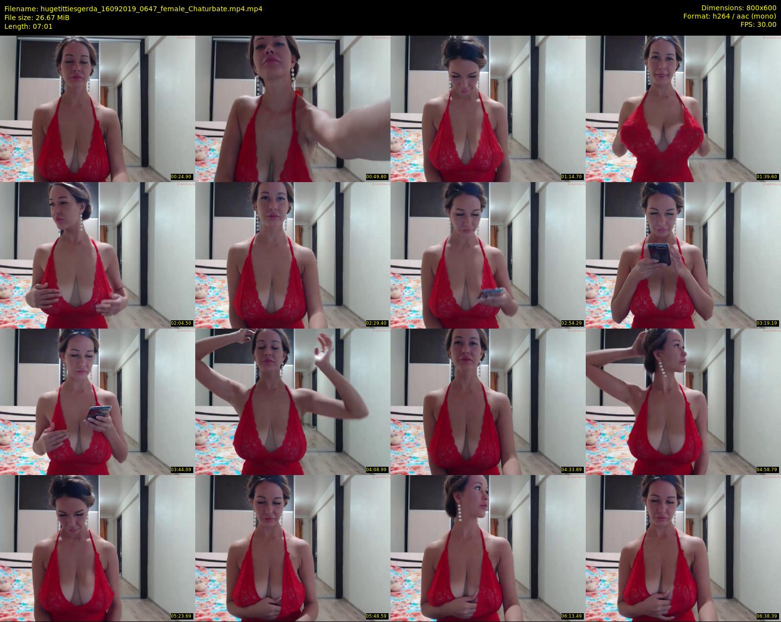 hugetittiesgerda — 8 minute Chaturbate female cam show recording, 480p, Sep 16, 2019