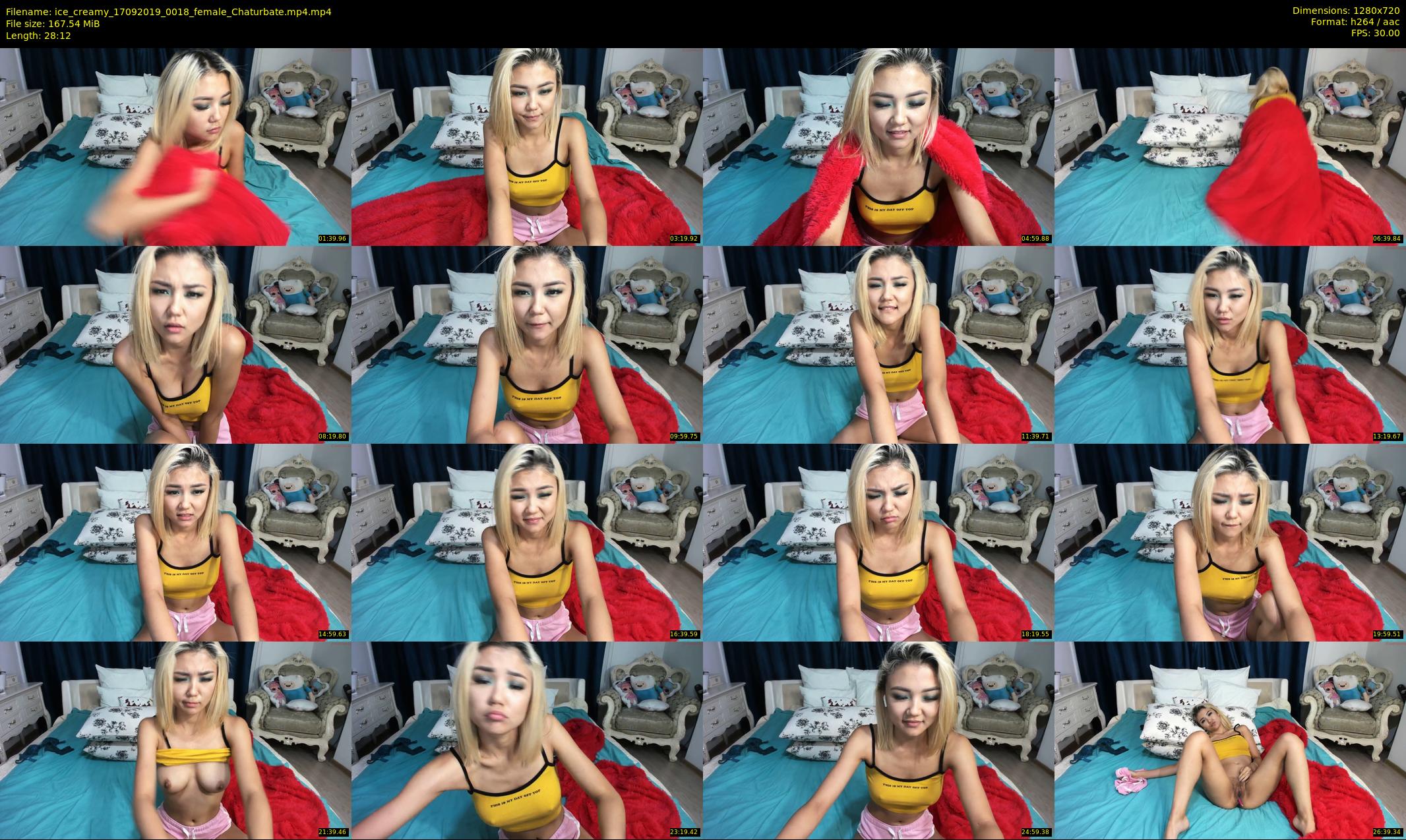ice_creamy — 29 minute Chaturbate female cam show recording, 720p, Sep 17, 2019
