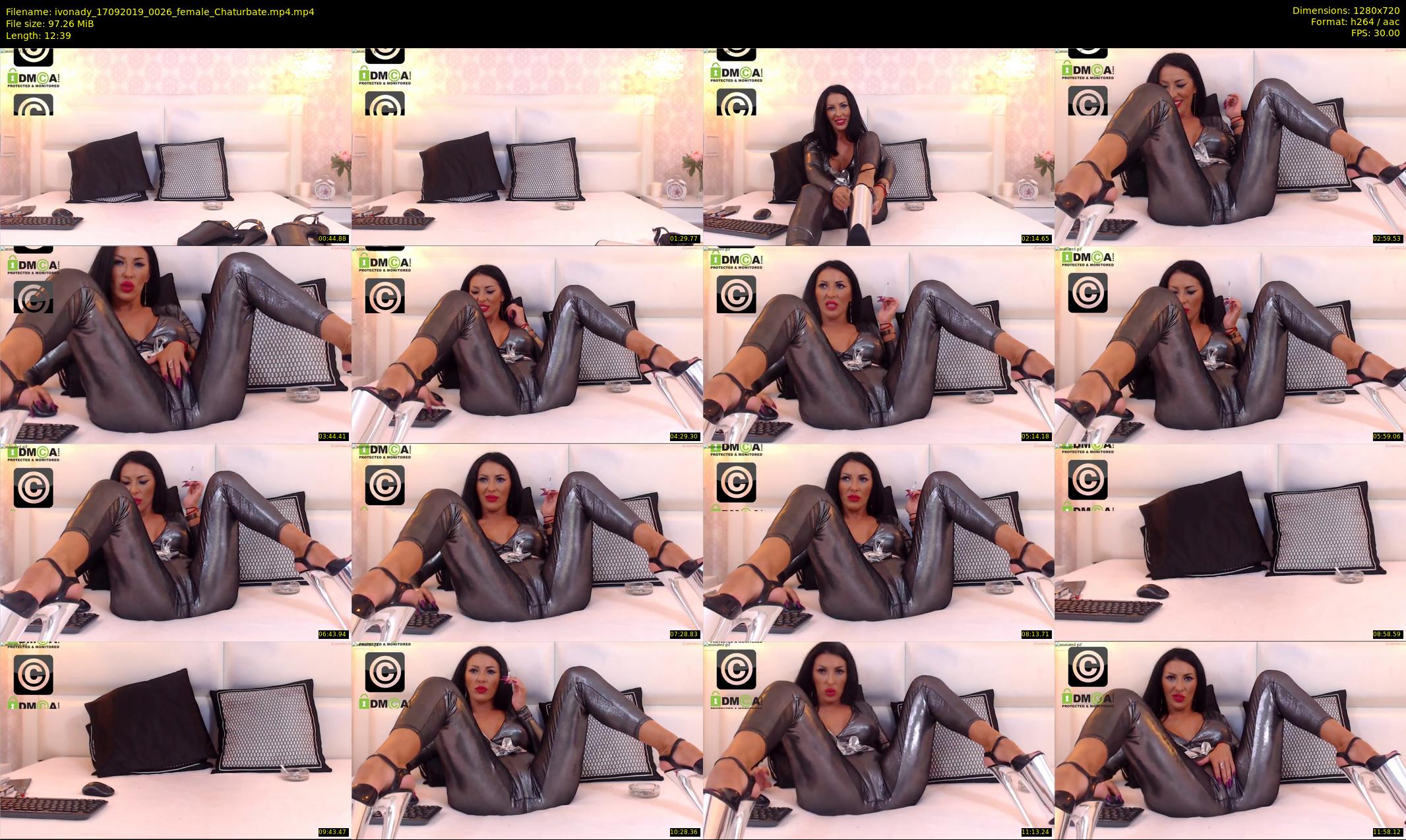 ivonady — 13 minute Chaturbate female cam show recording, 720p, Sep 17, 2019