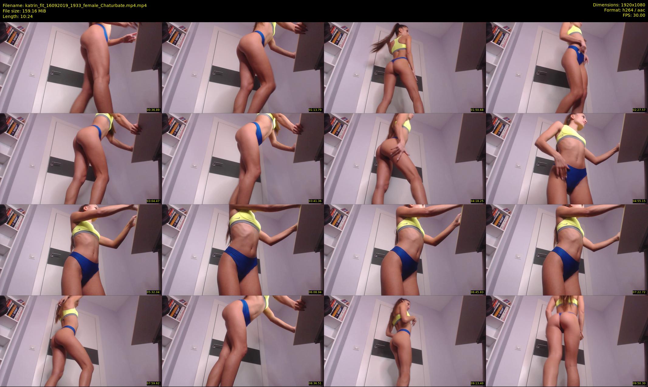 katrin_fit — 11 minute Chaturbate female cam show recording, 1080p, Sep 16, 2019