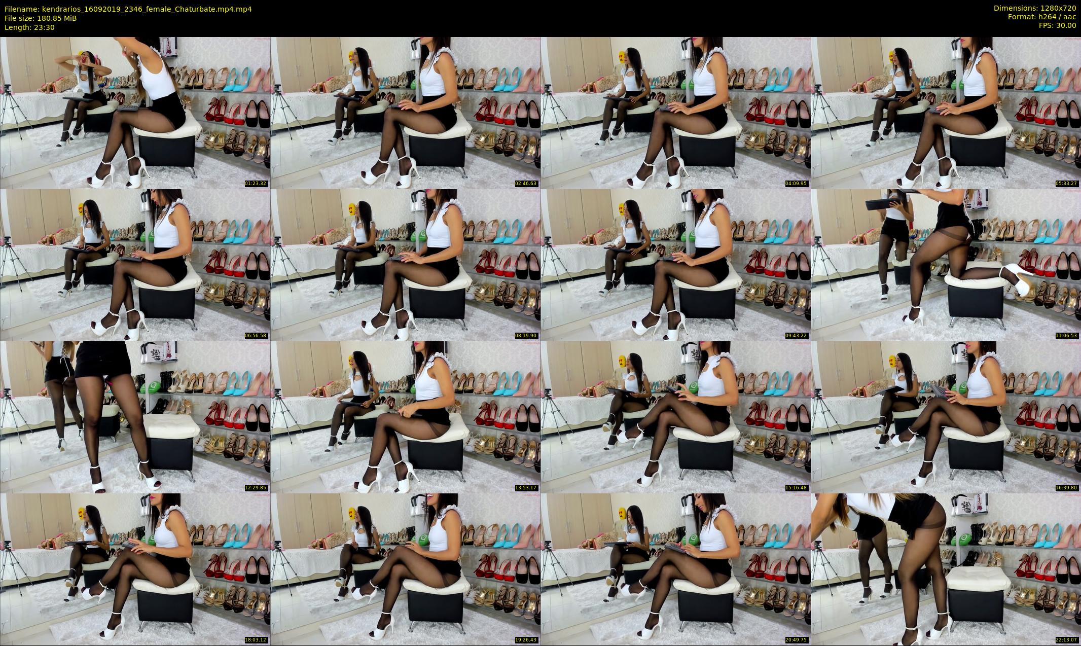 kendrarios — 24 minute Chaturbate female cam show recording, 720p, Sep 16, 2019
