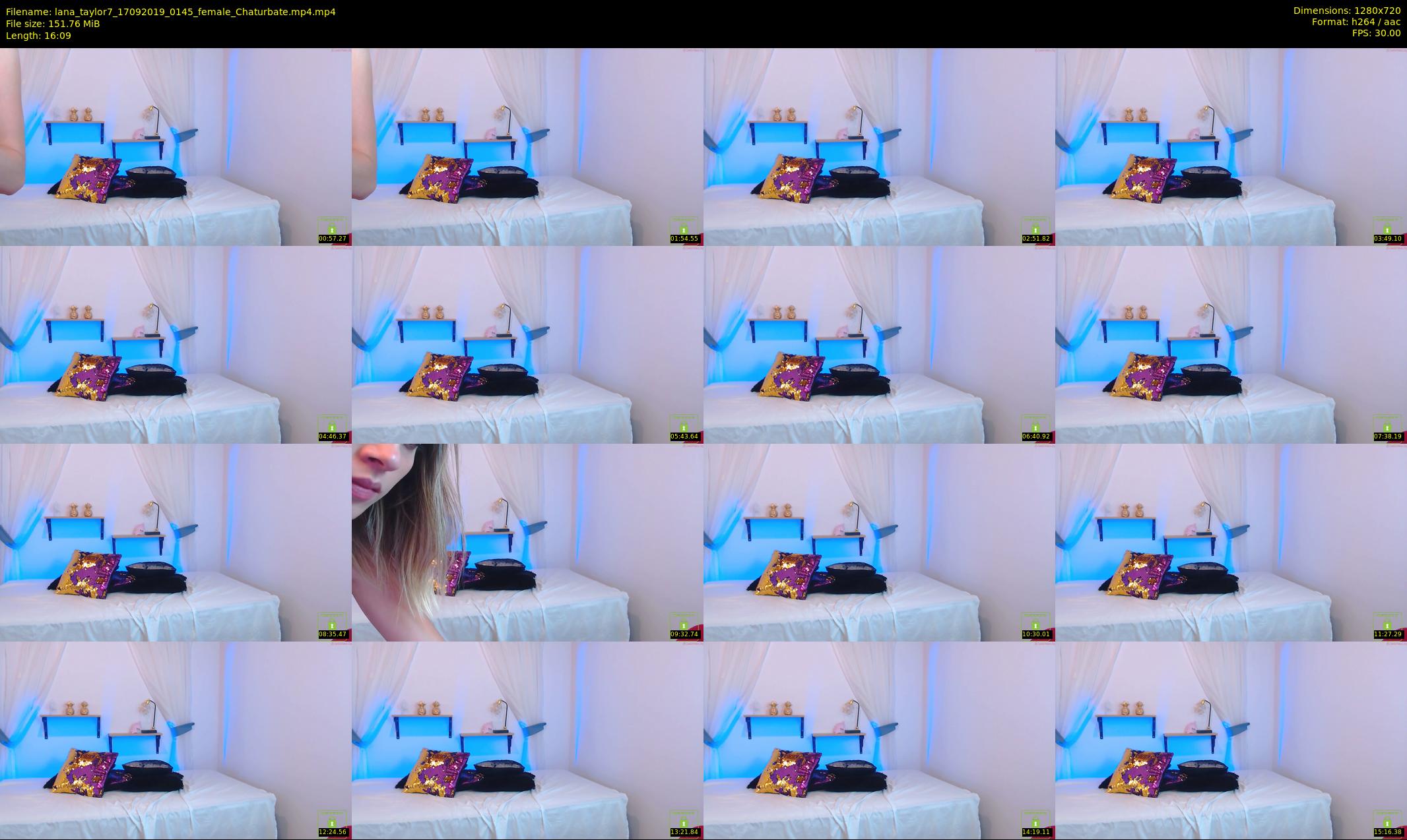 lana_taylor7 — 17 minute Chaturbate female cam show recording, 720p, Sep 17, 2019