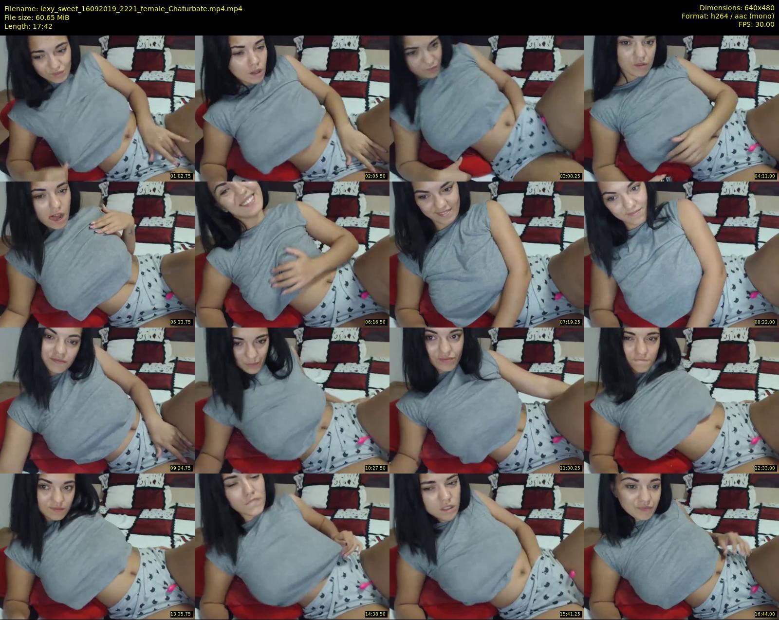 lexy_sweet — 18 minute Chaturbate female cam show recording, 480p, Sep 16, 2019