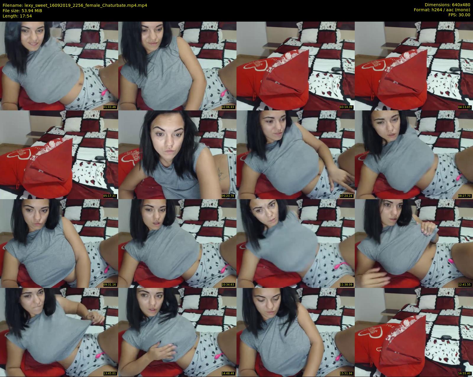 lexy_sweet — 18 minute Chaturbate female cam show recording, 480p, Sep 16, 2019