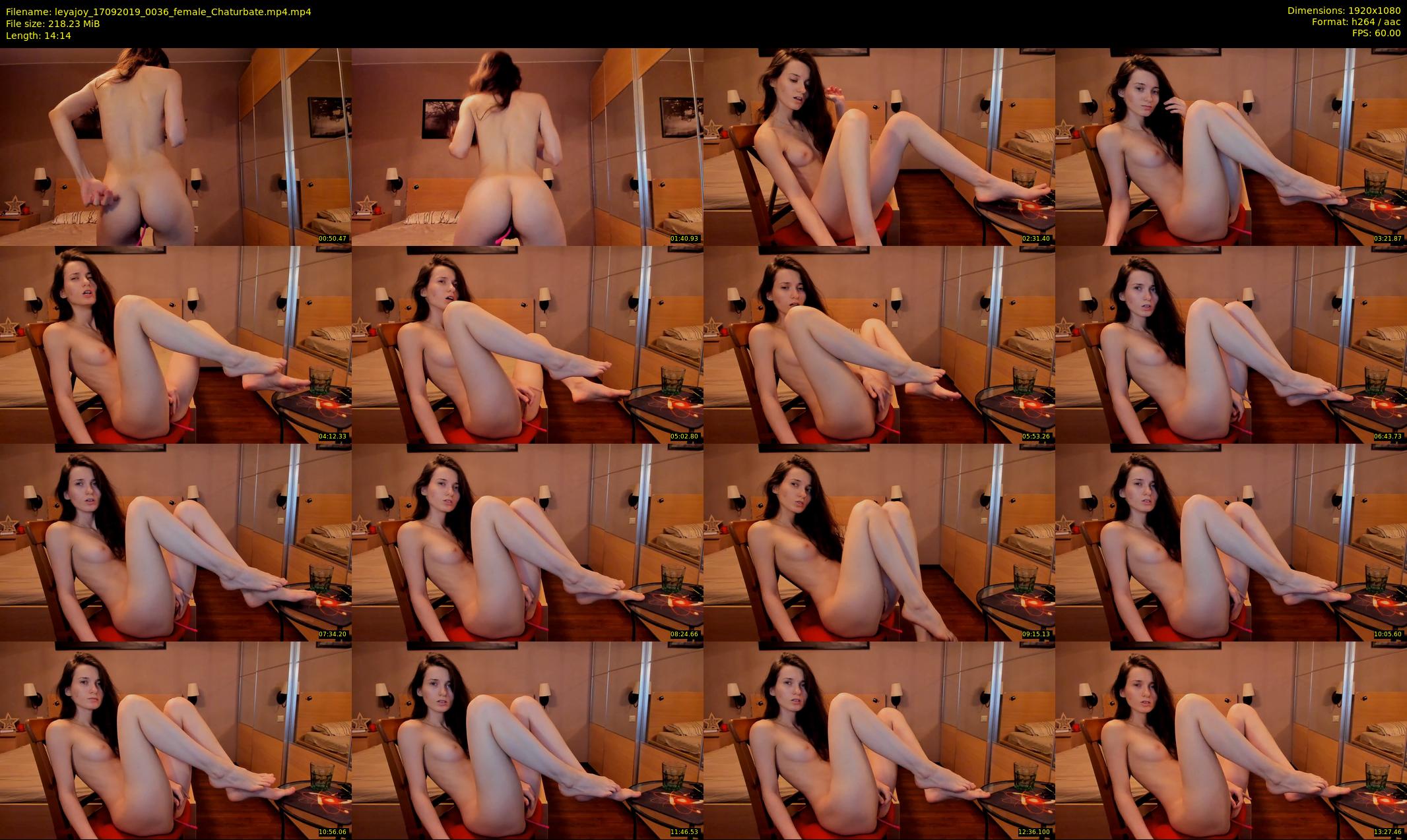leyajoy — 15 minute Chaturbate female cam show recording, 1080p, Sep 17, 2019