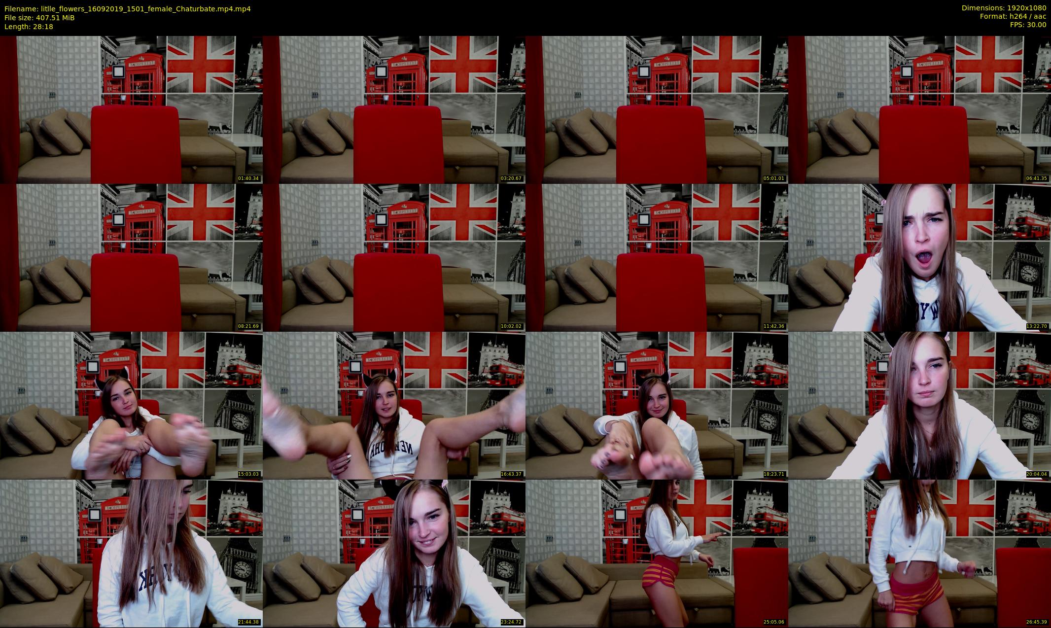 litlle_flowers — 29 minute Chaturbate female cam show recording, 1080p, Sep 16, 2019