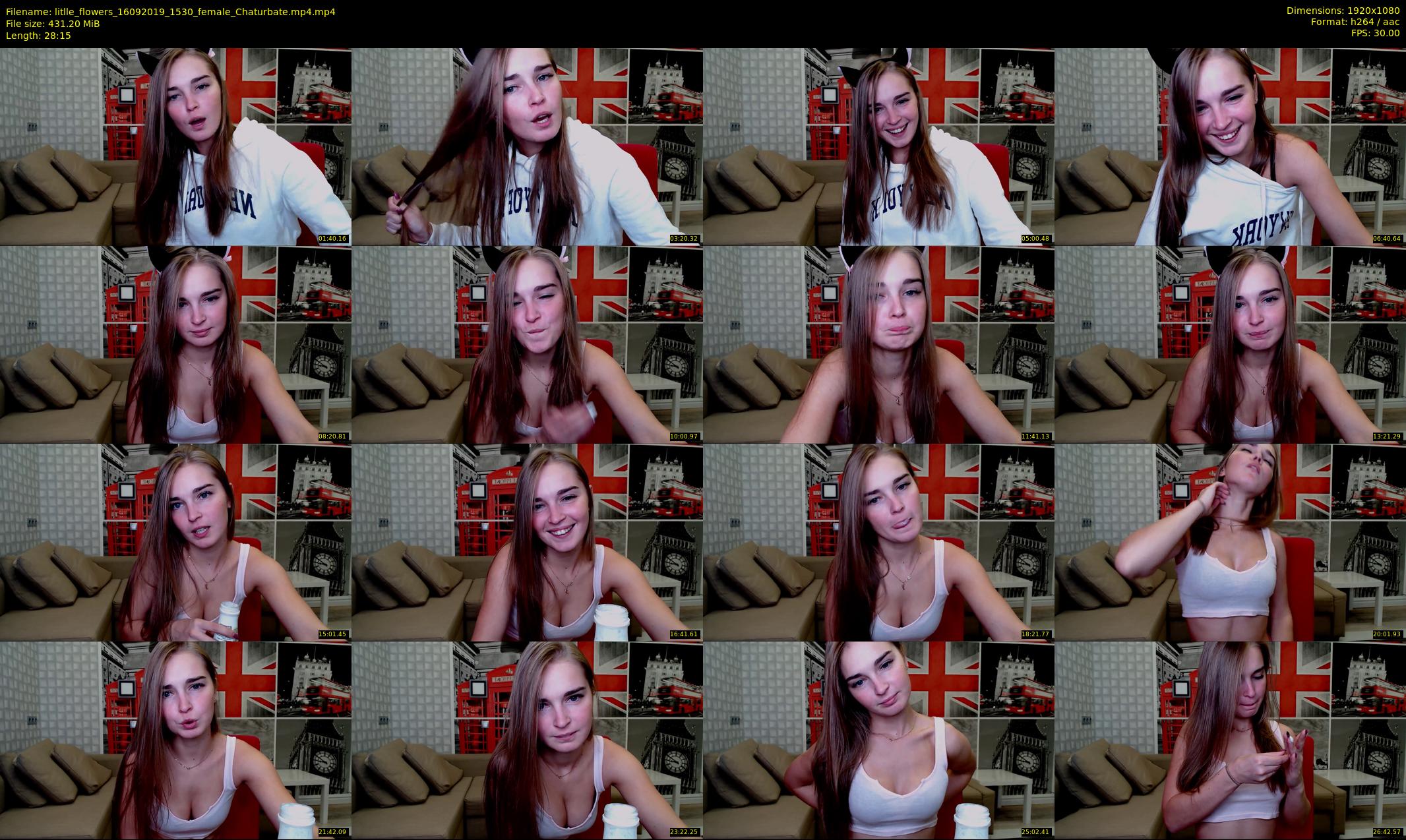 litlle_flowers — 29 minute Chaturbate female cam show recording, 1080p, Sep 16, 2019