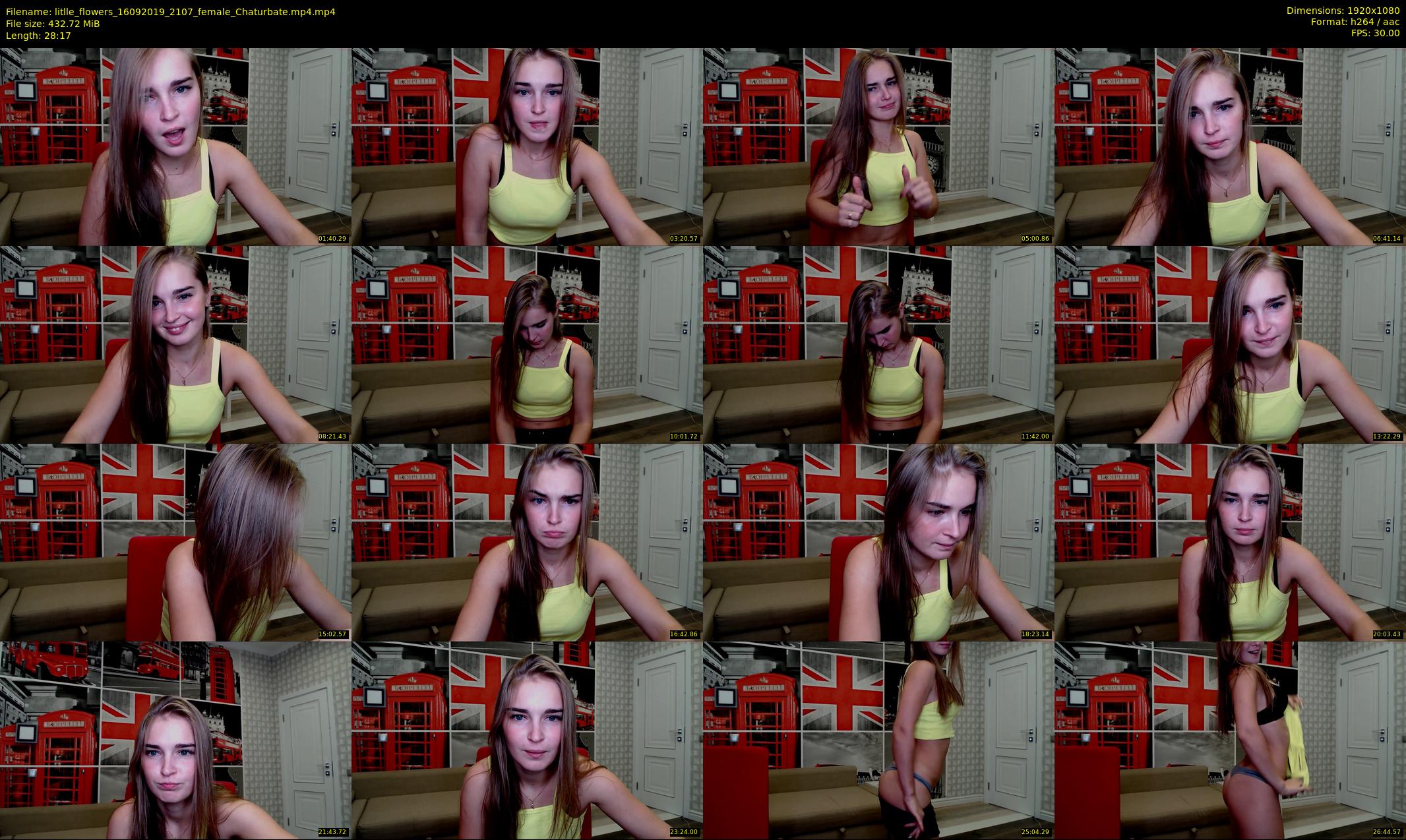 litlle_flowers — 29 minute Chaturbate female cam show recording, 1080p, Sep 16, 2019