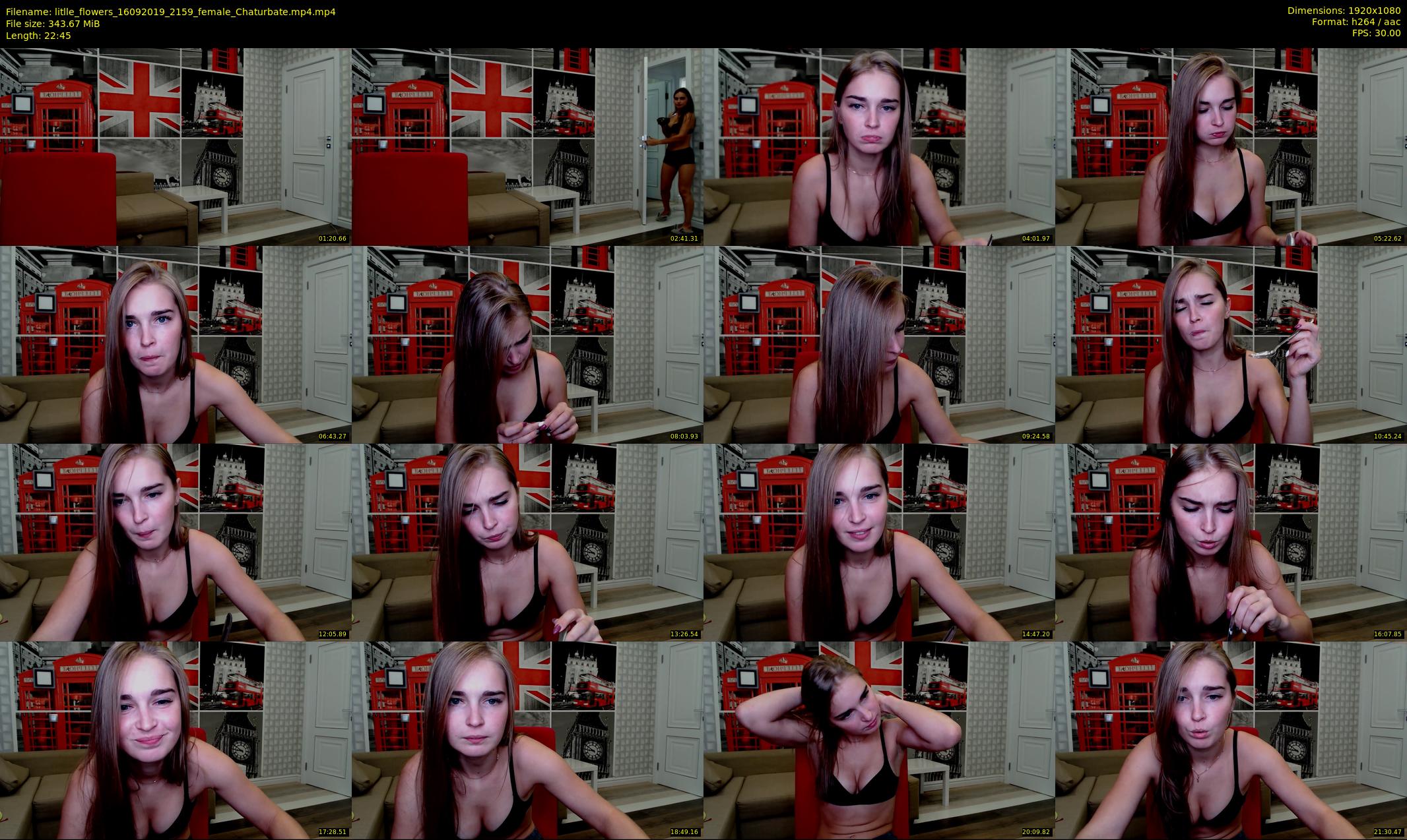 litlle_flowers — 23 minute Chaturbate female cam show recording, 1080p, Sep 16, 2019