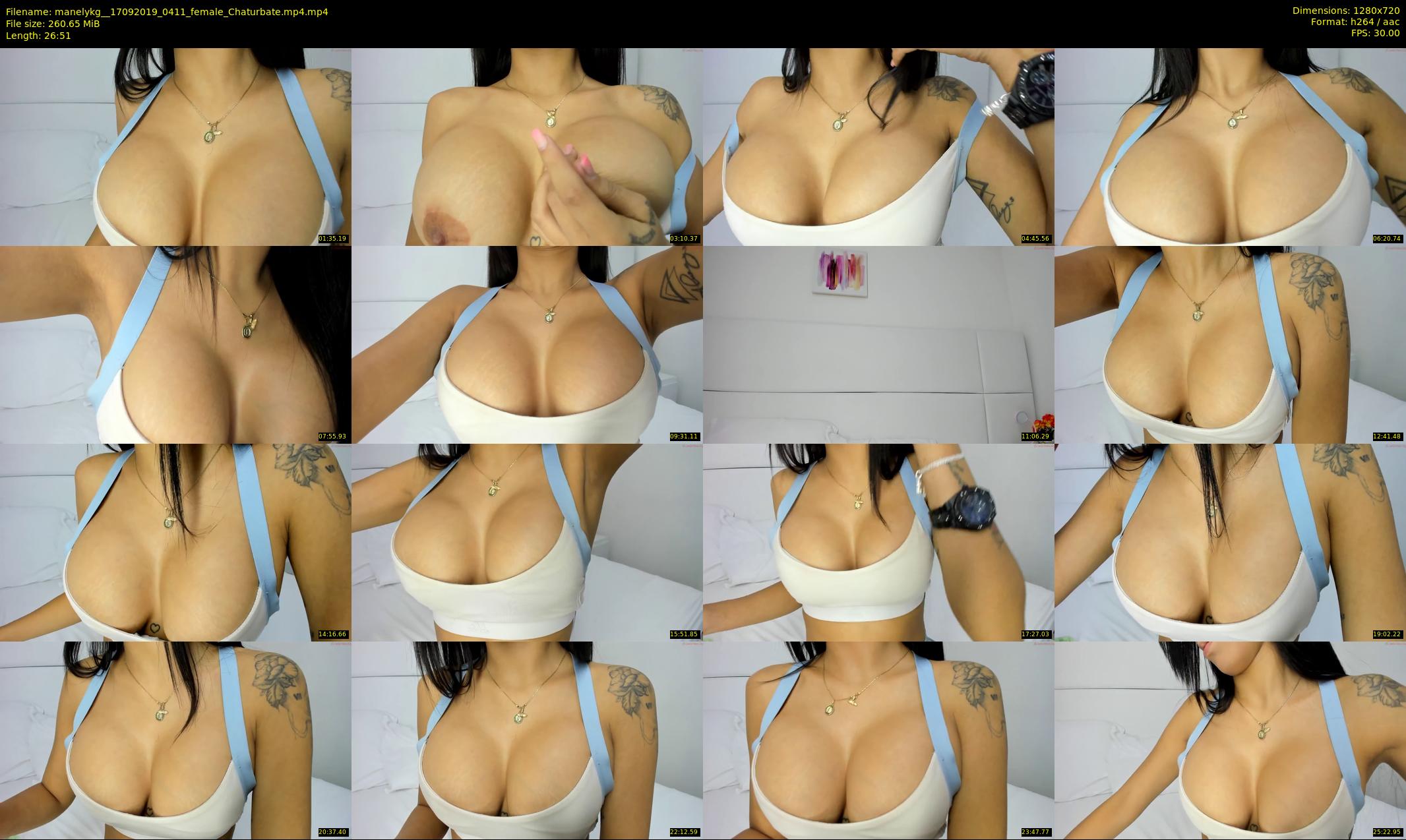 manelykg_ — 27 minute Chaturbate female cam show recording, 720p, Sep 17, 2019