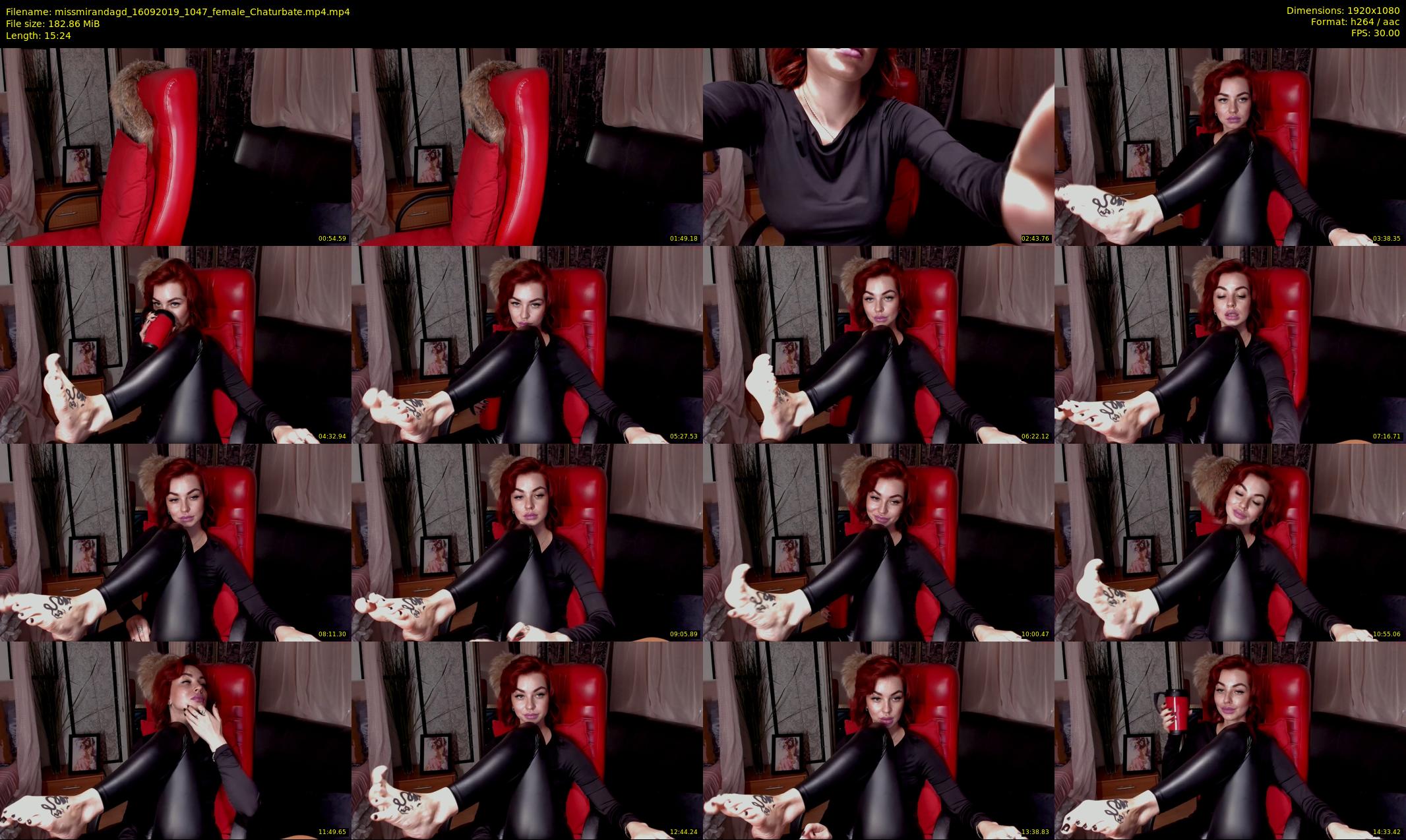 missmirandagd — 16 minute Chaturbate female cam show recording, 1080p, Sep 16, 2019