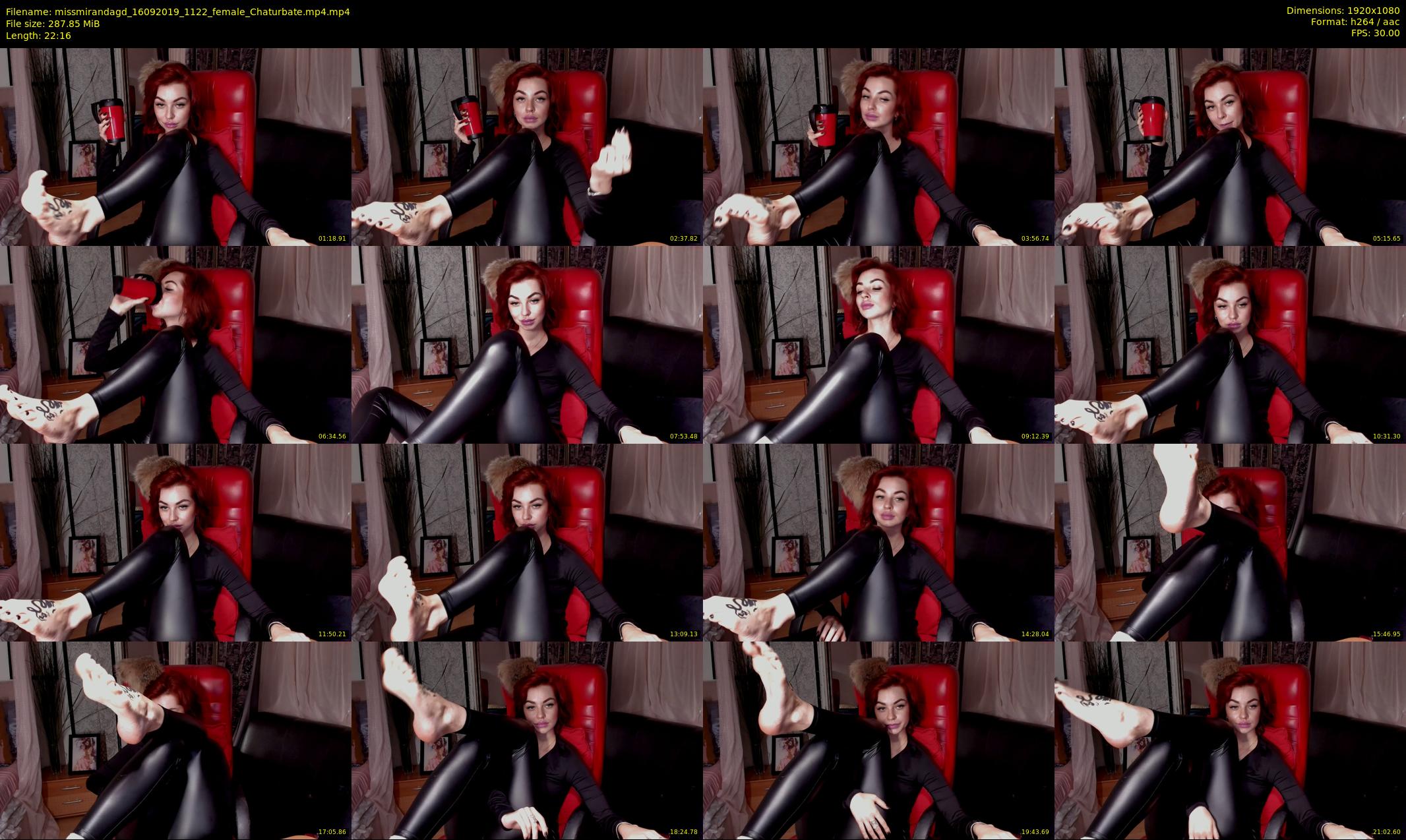 missmirandagd — 23 minute Chaturbate female cam show recording, 1080p, Sep 16, 2019
