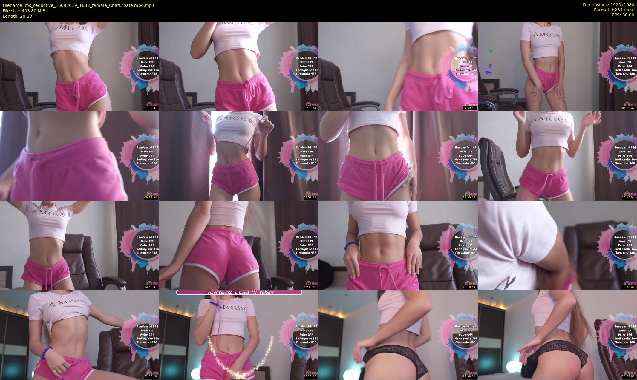 ms_seductive — 29 minute Chaturbate female cam show recording, 1080p, Sep 16, 2019