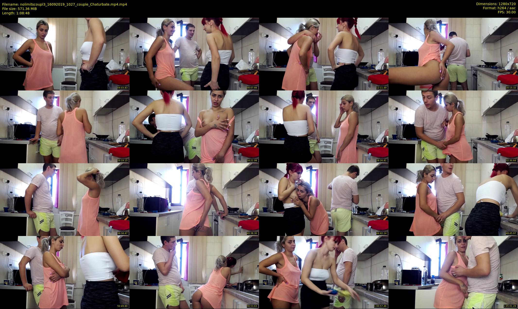 nolimitscoupl3 — 69 minute Chaturbate couple cam show recording, 720p, Sep 16, 2019