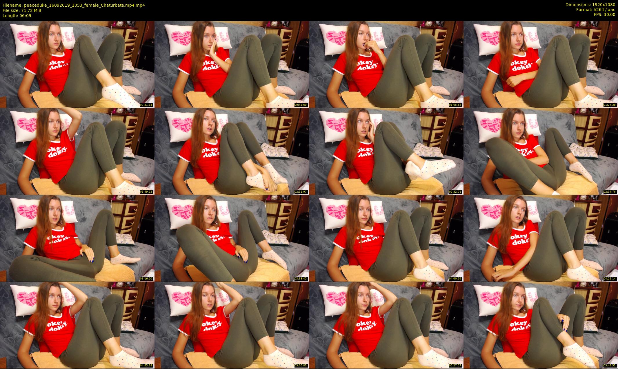 peaceduke — 7 minute Chaturbate female cam show recording, 1080p, Sep 16, 2019