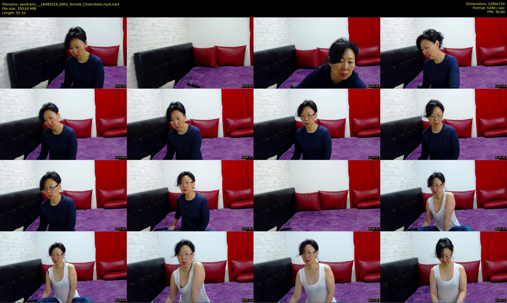 sandrami__ — 56 minute Chaturbate female cam show recording, 720p, Sep 16, 2019