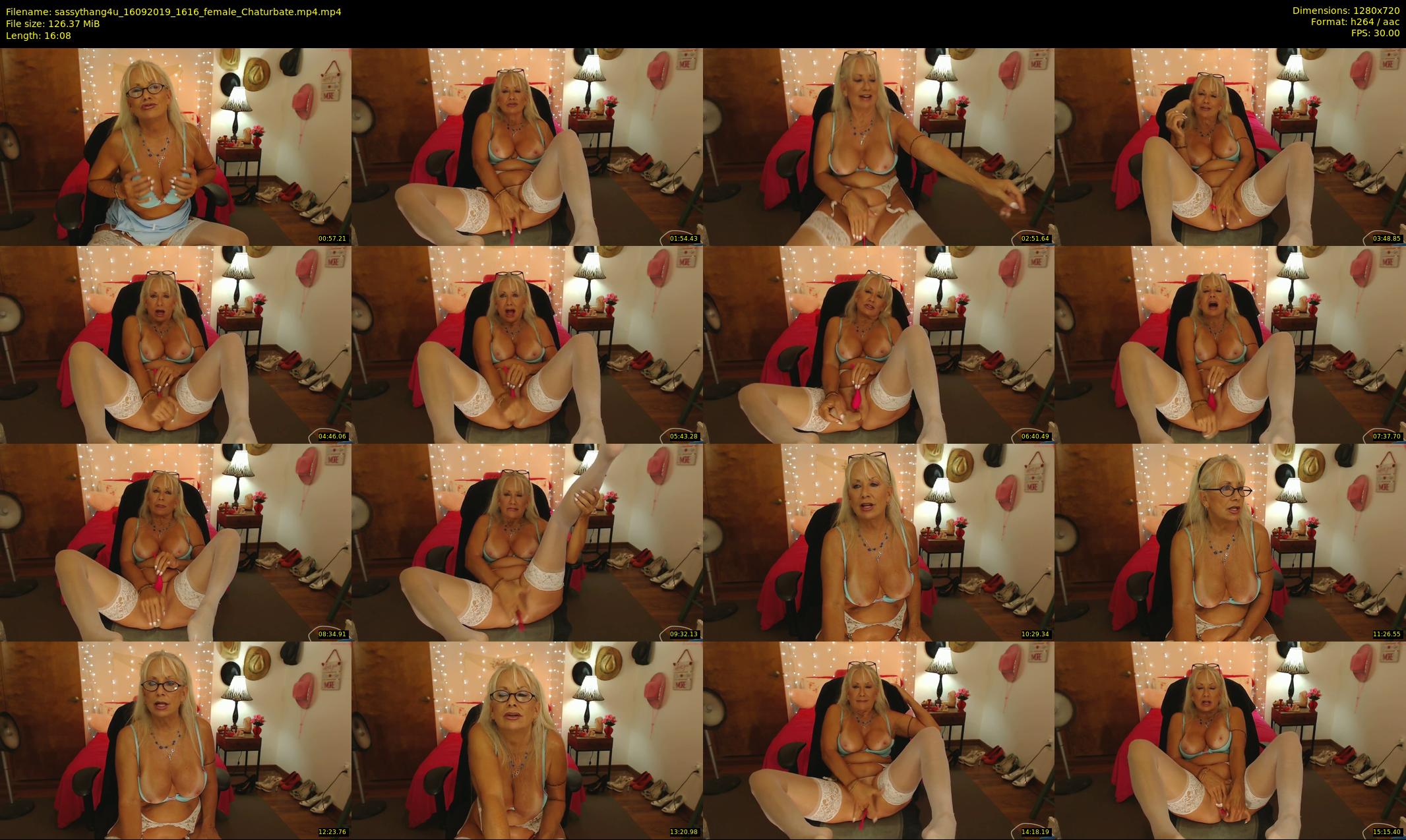 sassythang4u — 17 minute Chaturbate female cam show recording, 720p, Sep 16, 2019