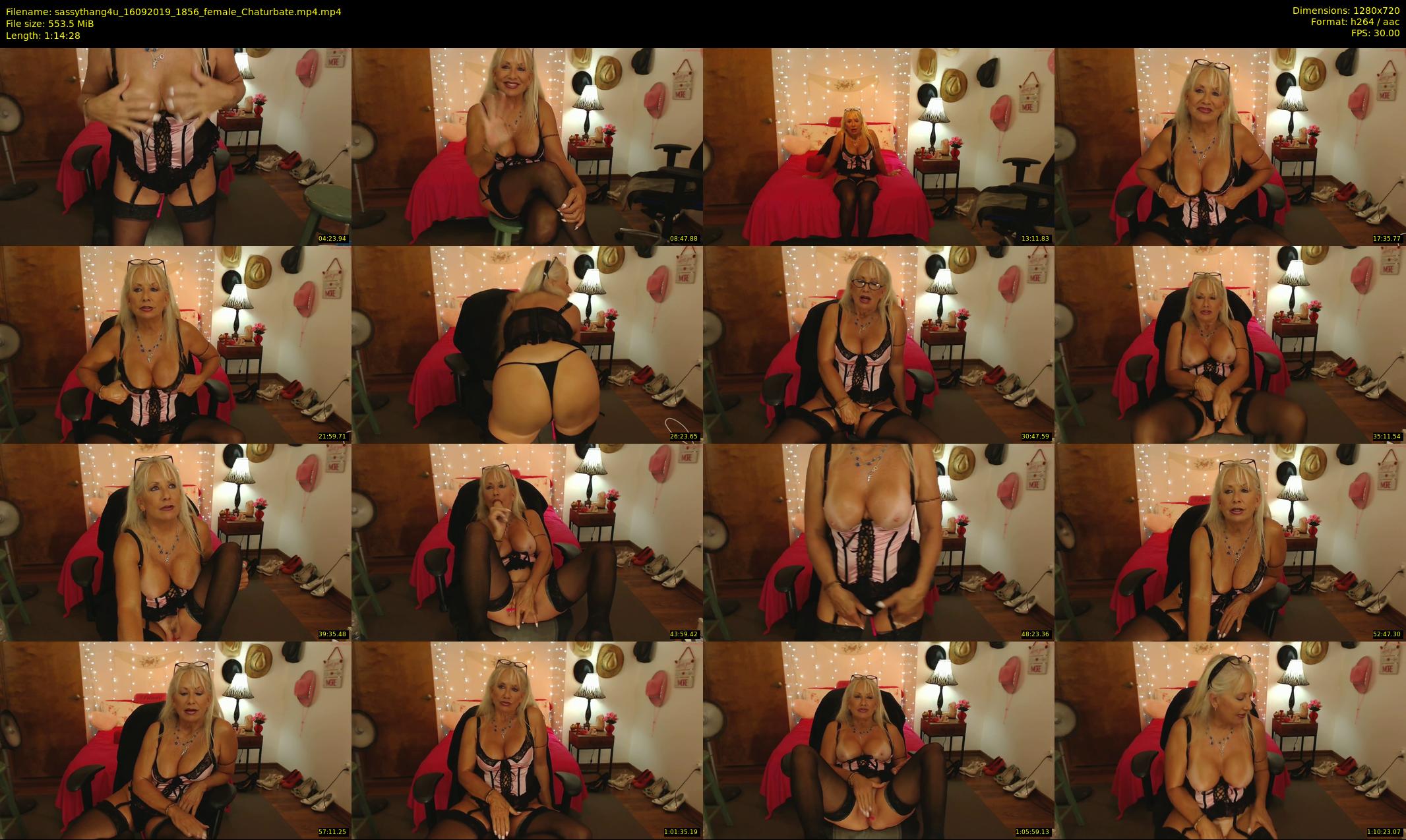 sassythang4u — 75 minute Chaturbate female cam show recording, 720p, Sep 16, 2019