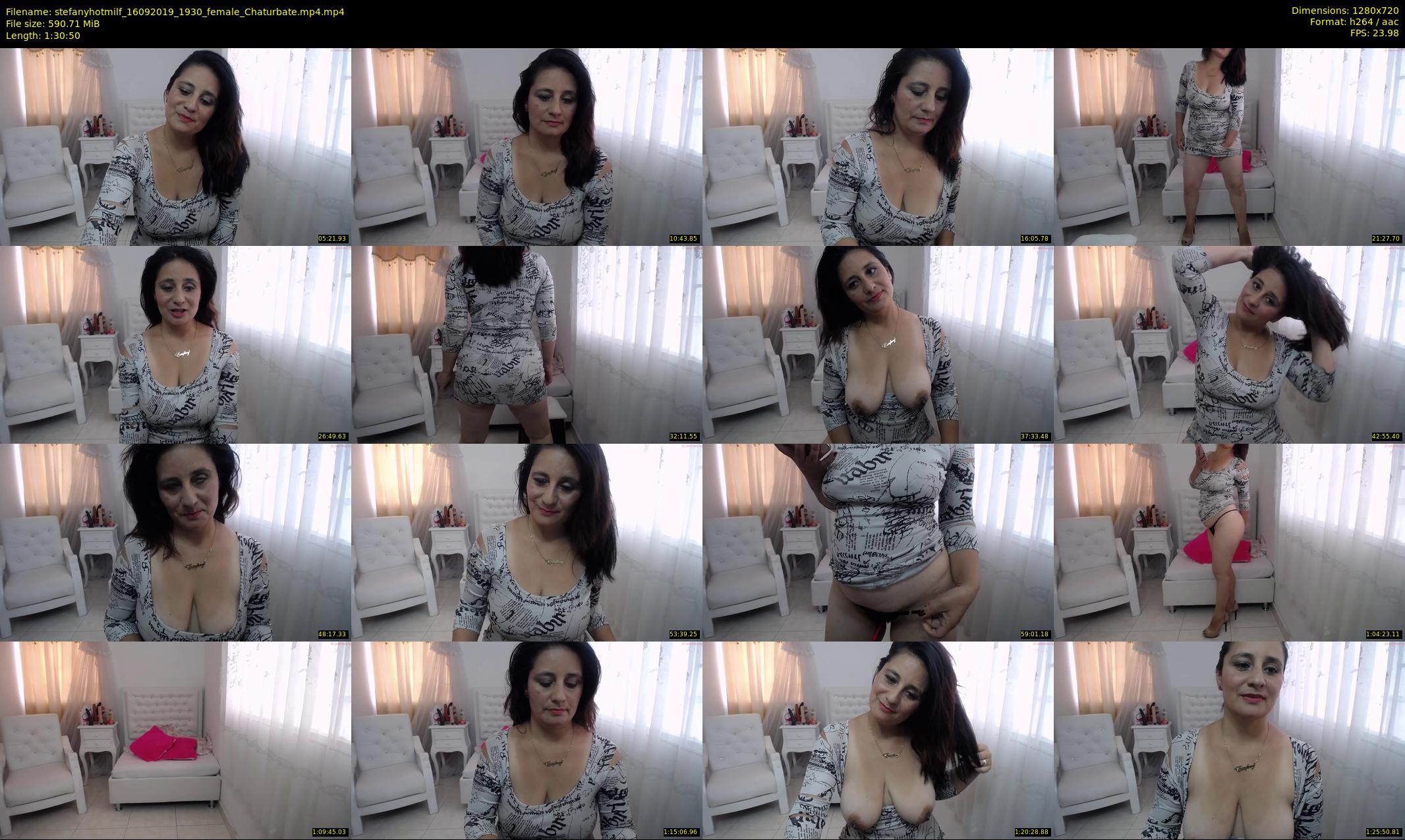 stefanyhotmilf — 91 minute Chaturbate female cam show recording, 720p, Sep 16, 2019
