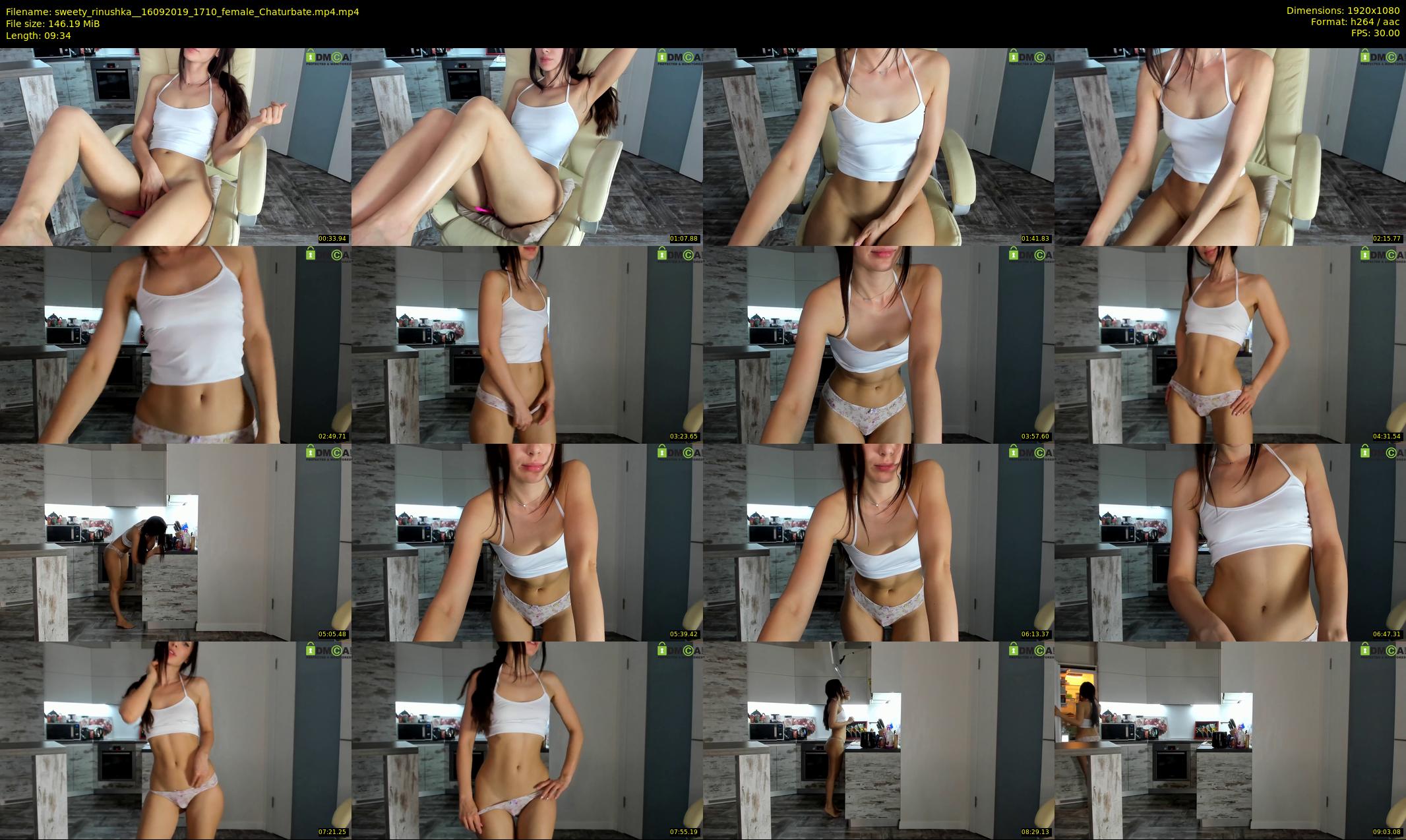 sweety_rinushka_ — 10 minute Chaturbate female cam show recording, 1080p, Sep 16, 2019