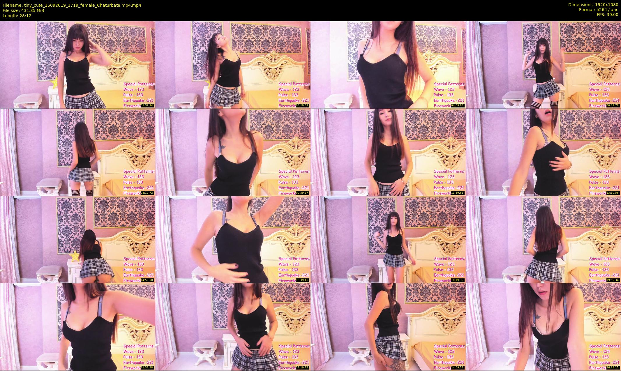 tiny_cute — 29 minute Chaturbate female cam show recording, 1080p, Sep 16, 2019