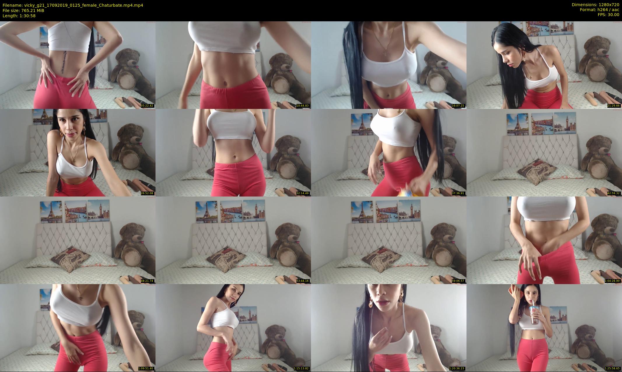 vicky_g21 — 91 minute Chaturbate female cam show recording, 720p, Sep 17, 2019