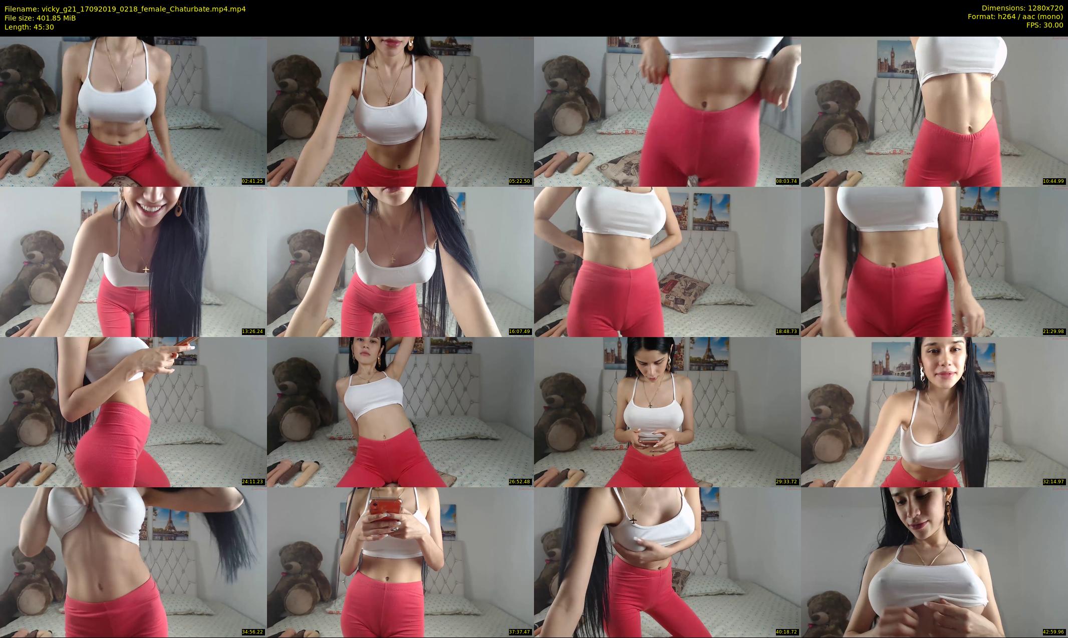 vicky_g21 — 46 minute Chaturbate female cam show recording, 720p, Sep 17, 2019