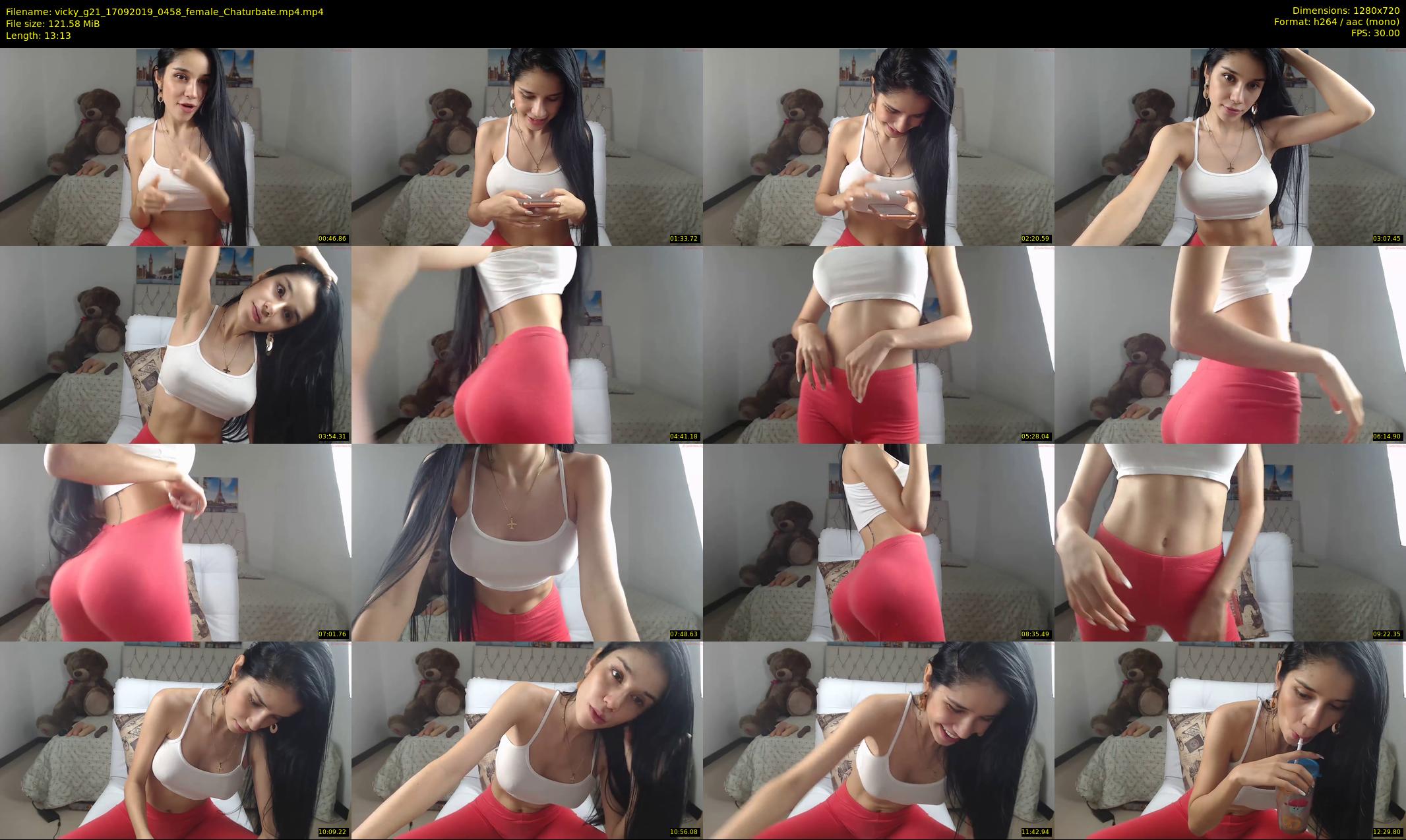 vicky_g21 — 14 minute Chaturbate female cam show recording, 720p, Sep 17, 2019