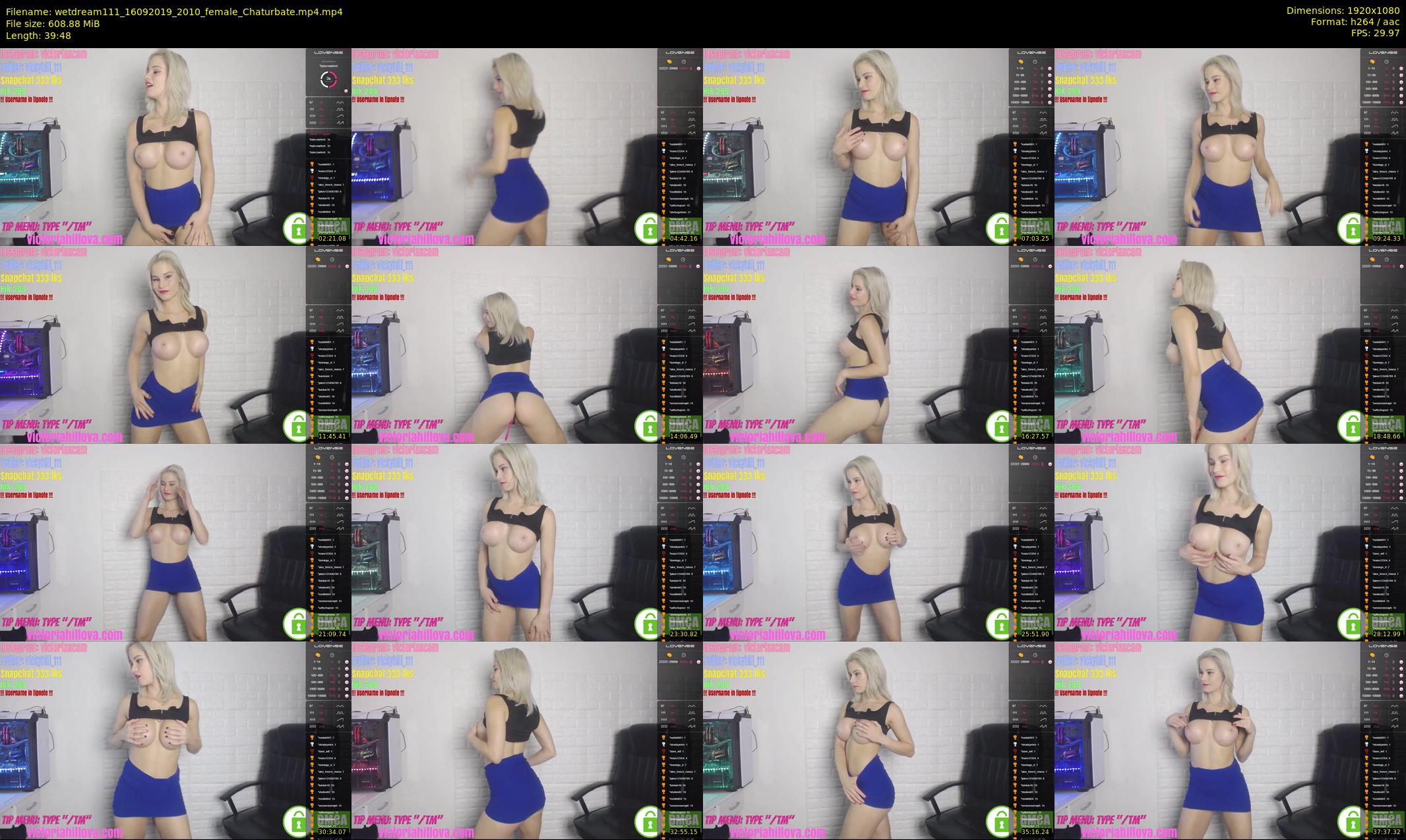 wetdream111 — 40 minute Chaturbate couple cam show recording, 1080p, Sep 16, 2019