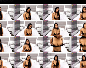 zamarahot — 28 minute Chaturbate female cam show recording, 720p, Sep 16, 2019