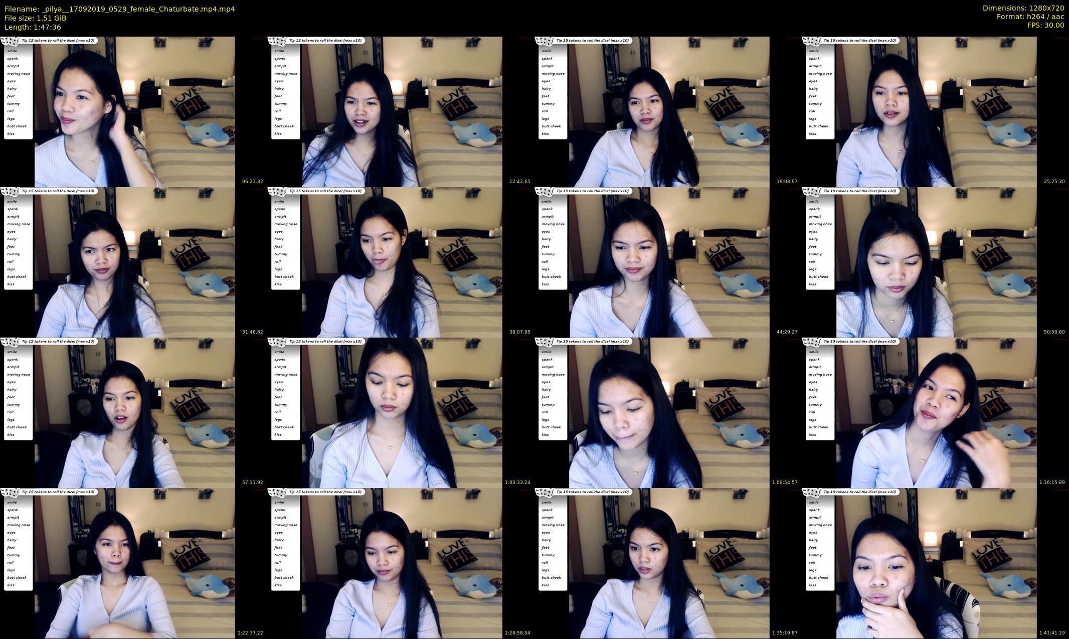 _pilya_ — 108 minute Chaturbate female cam show recording, 720p, Sep 17, 2019