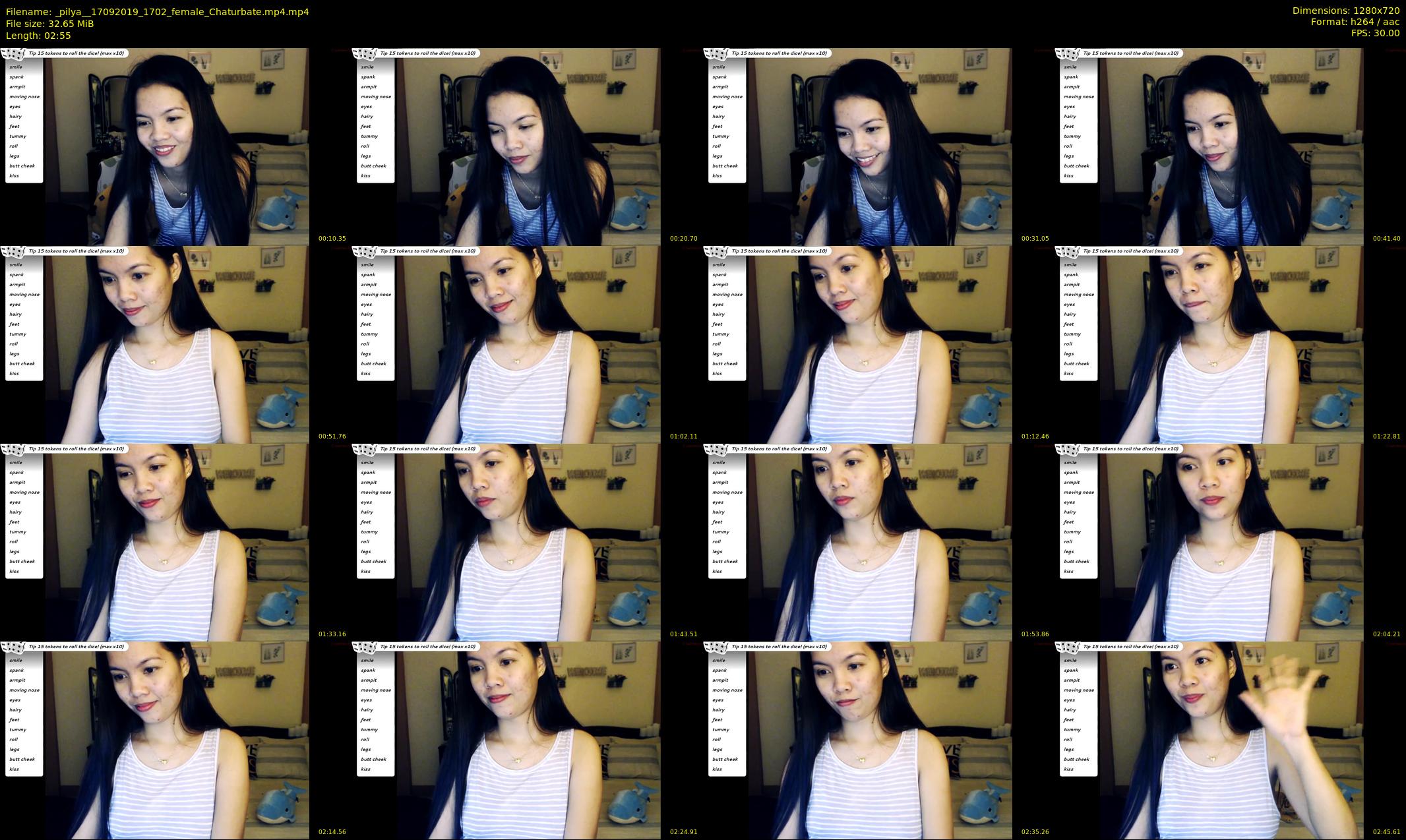 _pilya_ — 3 minute Chaturbate female cam show recording, 720p, Sep 17, 2019