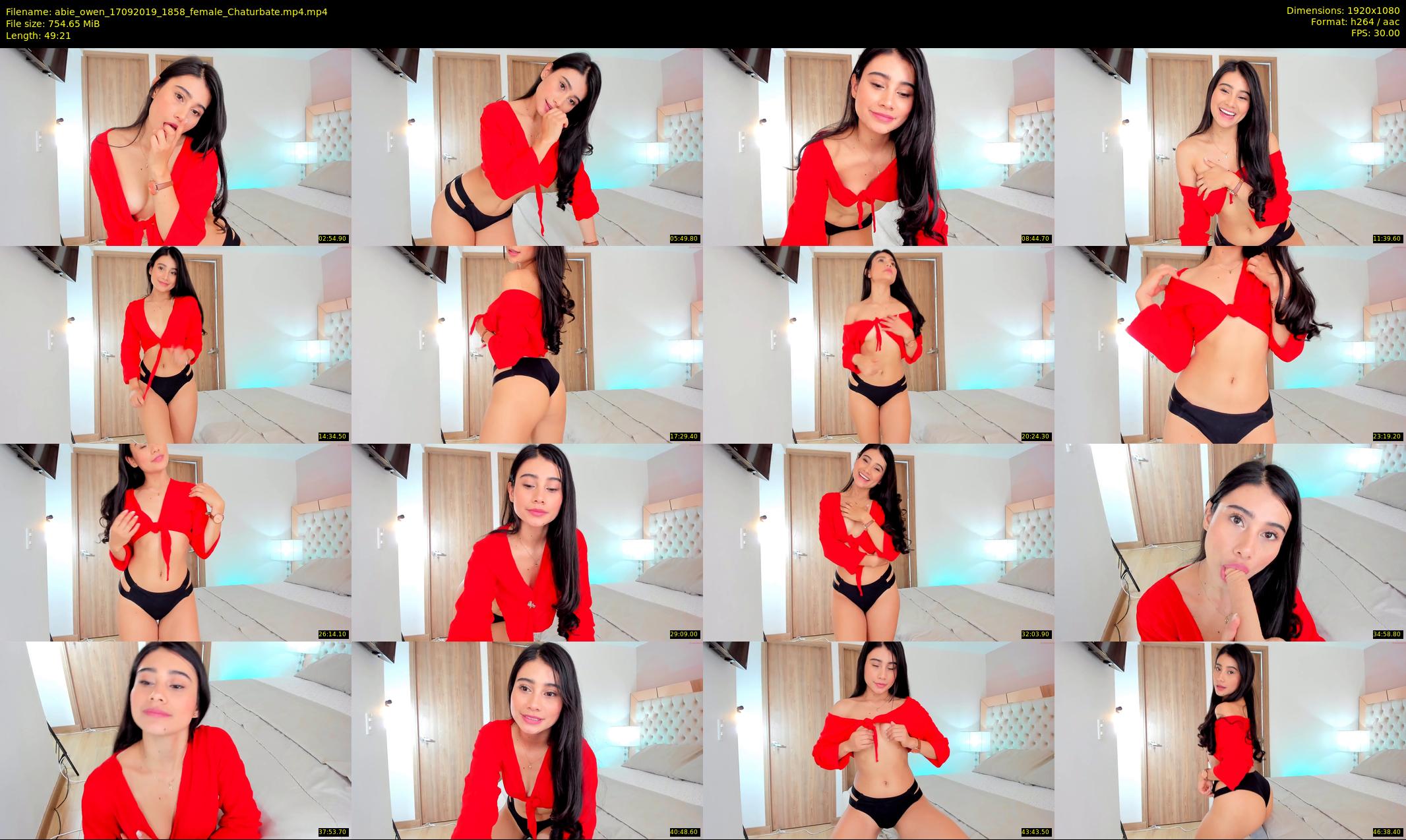 abie_owen — 50 minute Chaturbate female cam show recording, 1080p, Sep 17, 2019