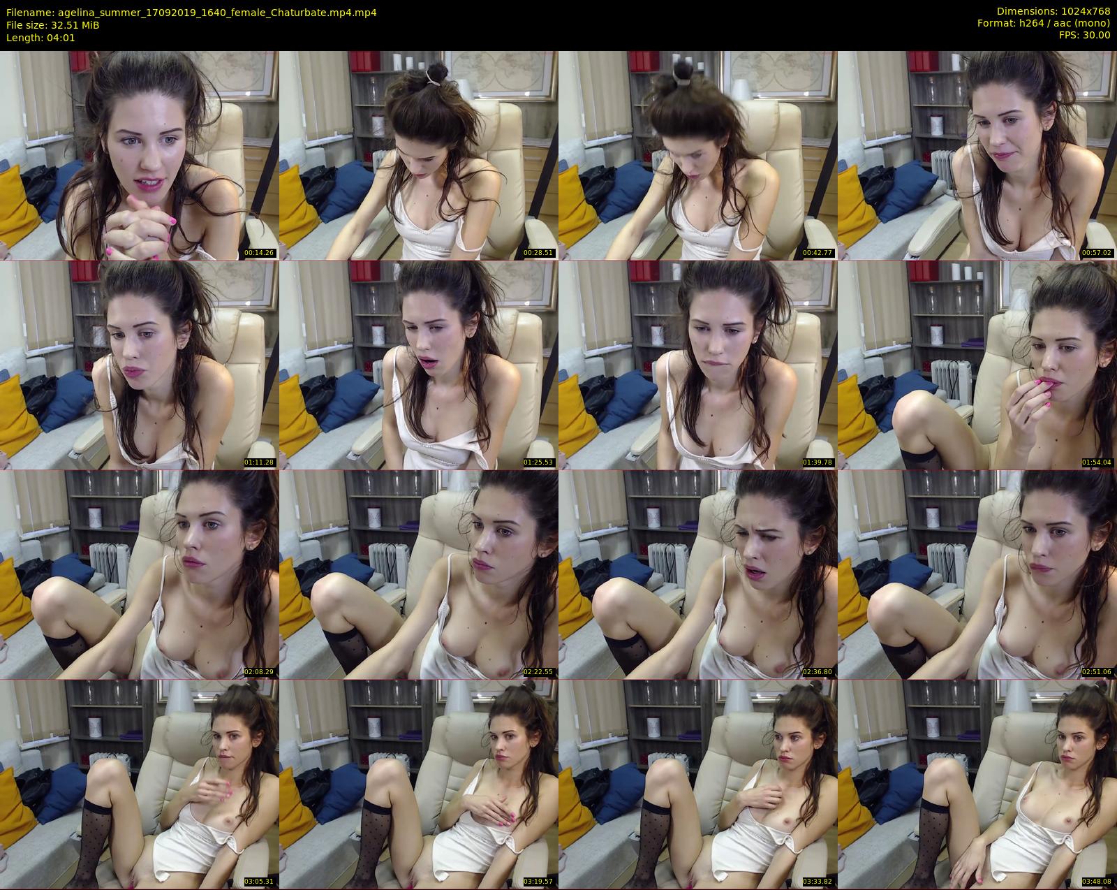 agelina_summer — 5 minute Chaturbate female cam show recording, 720p, Sep 17, 2019
