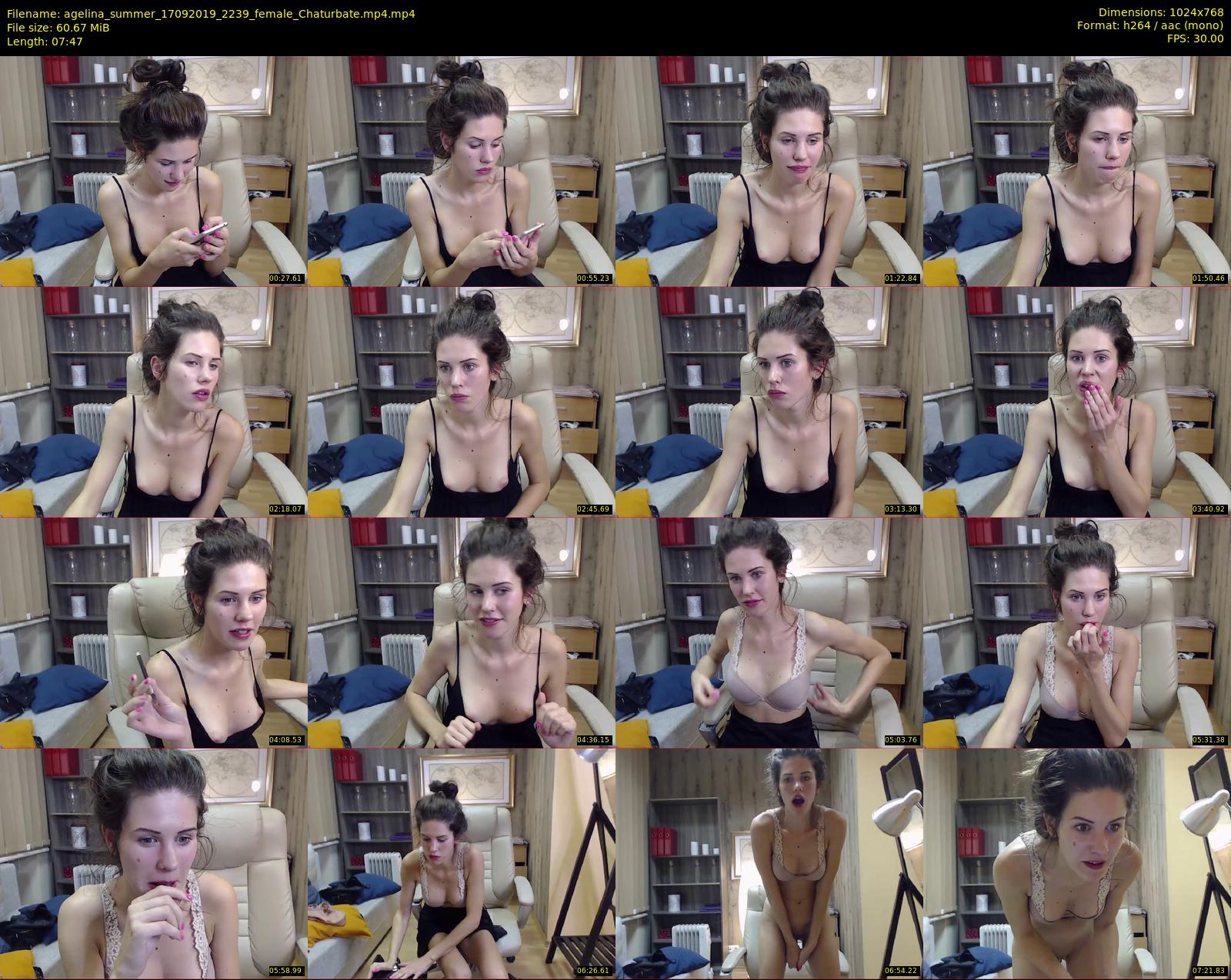 agelina_summer — 8 minute Chaturbate female cam show recording, 720p, Sep 17, 2019