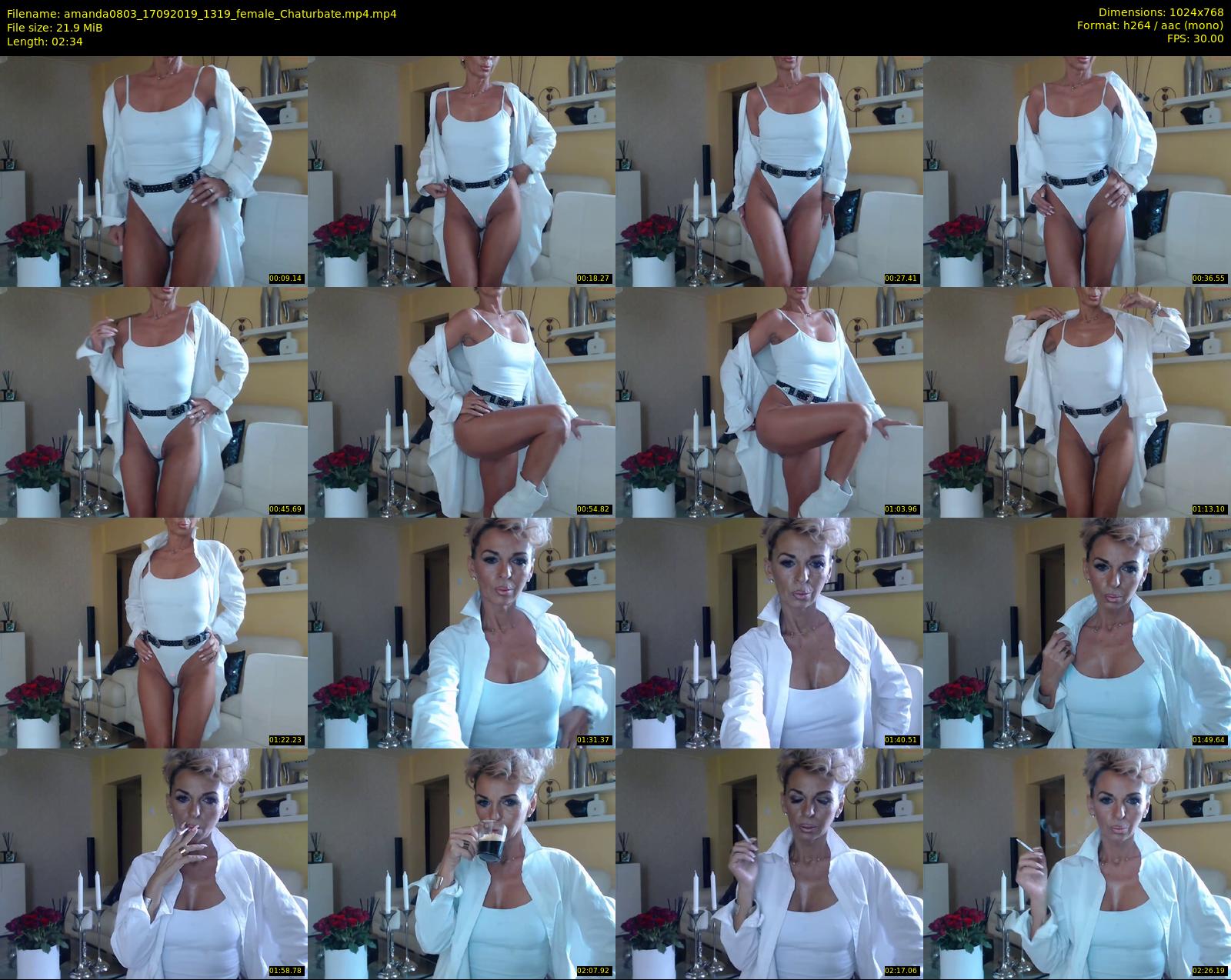 amanda0803 — 3 minute Chaturbate female cam show recording, 720p, Sep 17, 2019
