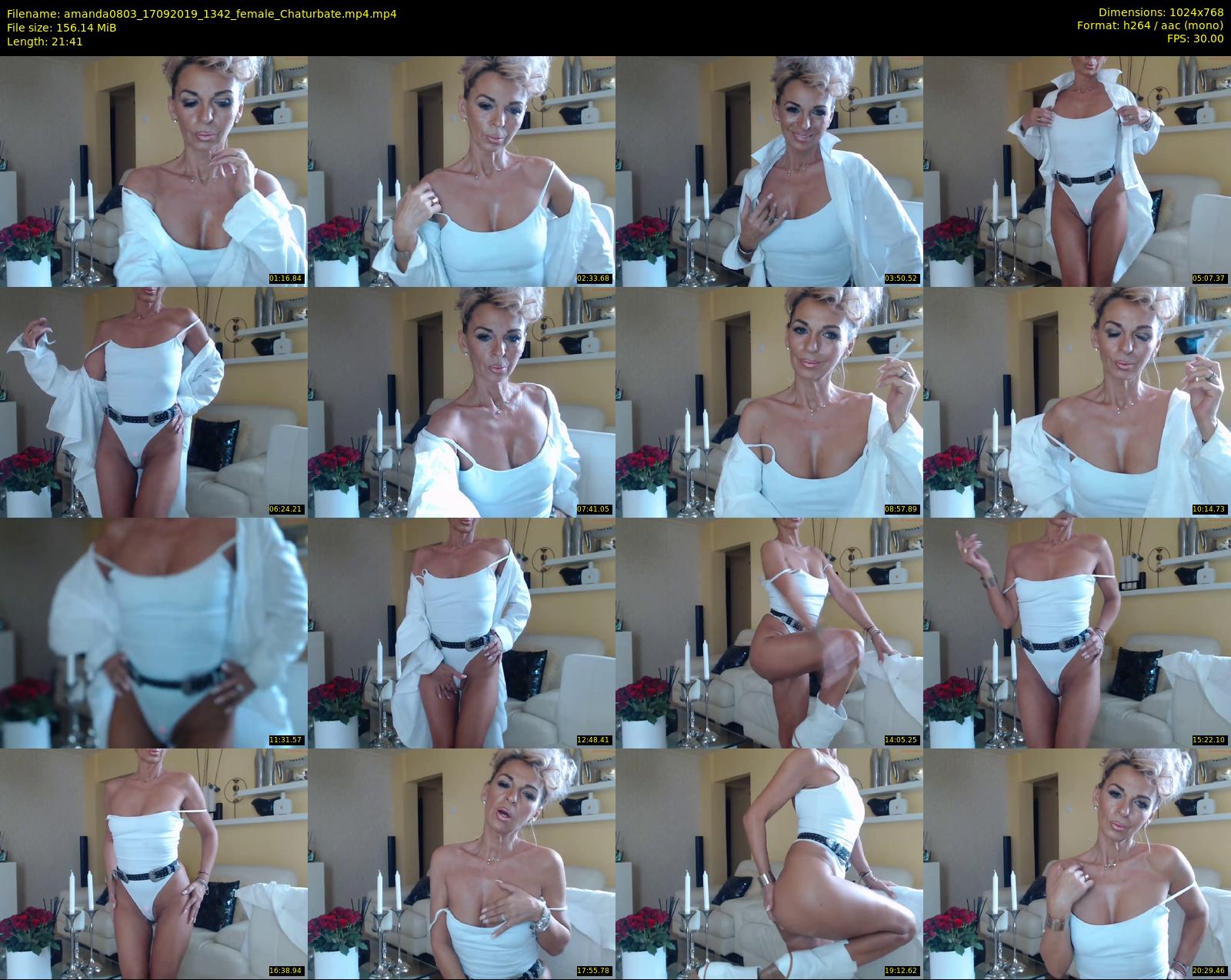 amanda0803 — 22 minute Chaturbate female cam show recording, 720p, Sep 17, 2019